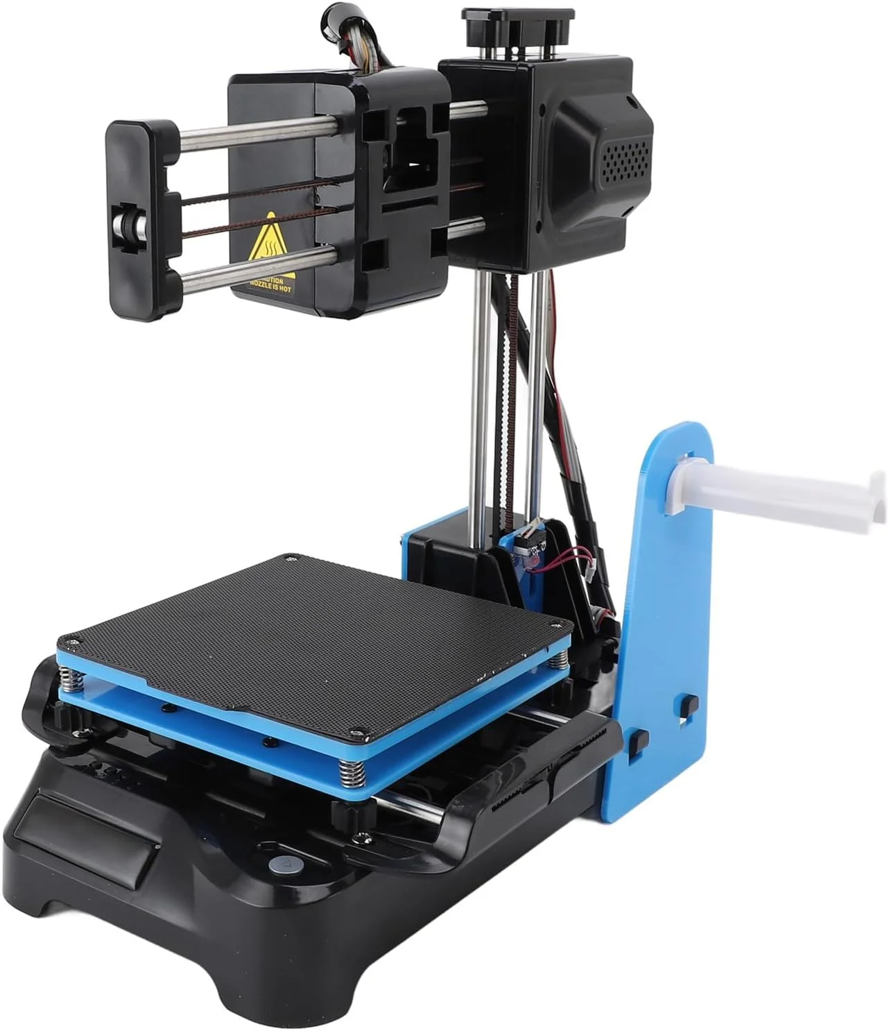 پرینتر سه بعدی Jiawu با گرمایش سریع و فرکانس چندگانه، دستگاه چاپ سه بعدی جمع و جور DIY، مناسب برای دانش آموزان (دوشاخه UK)