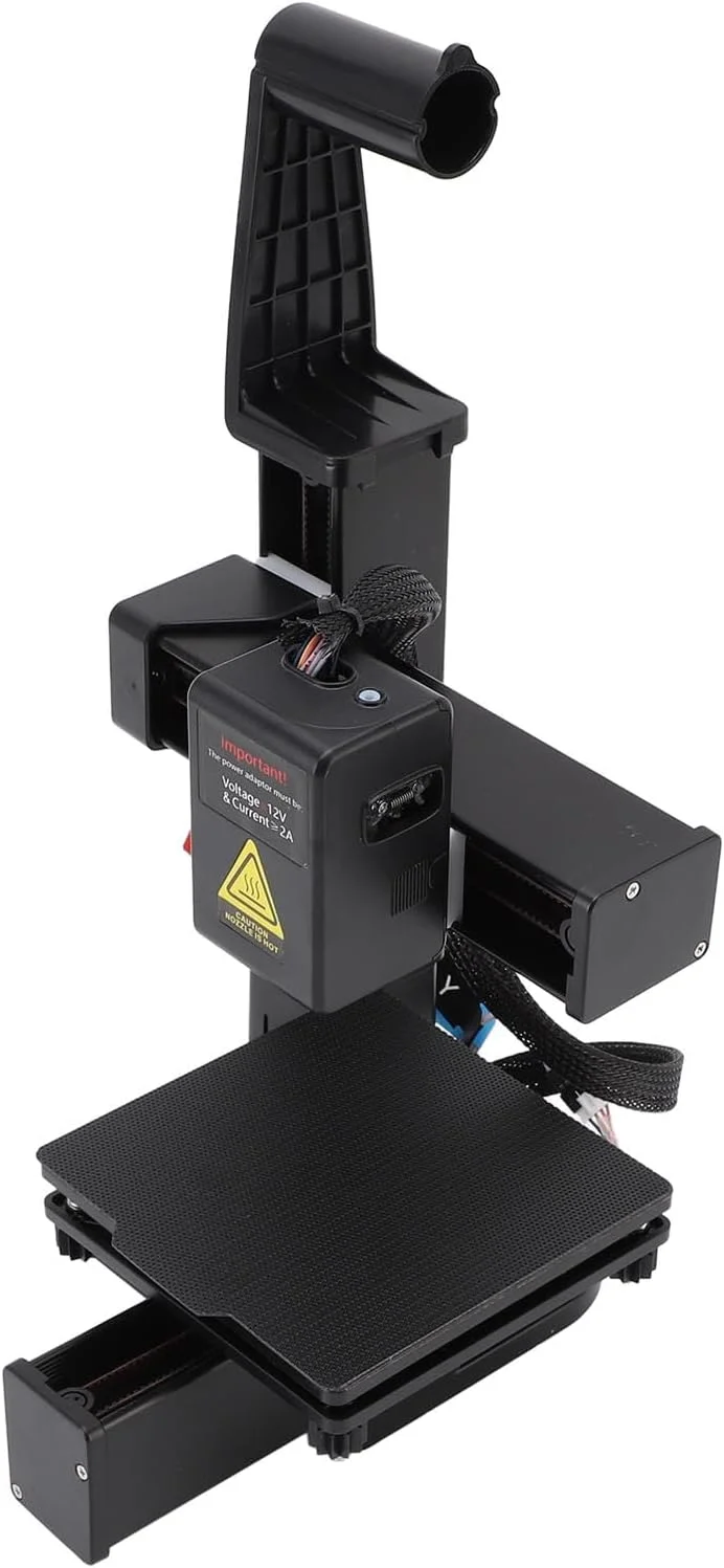 پرینتر سه بعدی رومیزی GOWENIC با طراحی جمع و جور، دستگاه چاپ سه بعدی با اتصال USB برای رایانه شخصی یا OS X، فیلامنت 1.75 میلی متری برای علاقه مندان به کاردستی (دوشاخه UK)