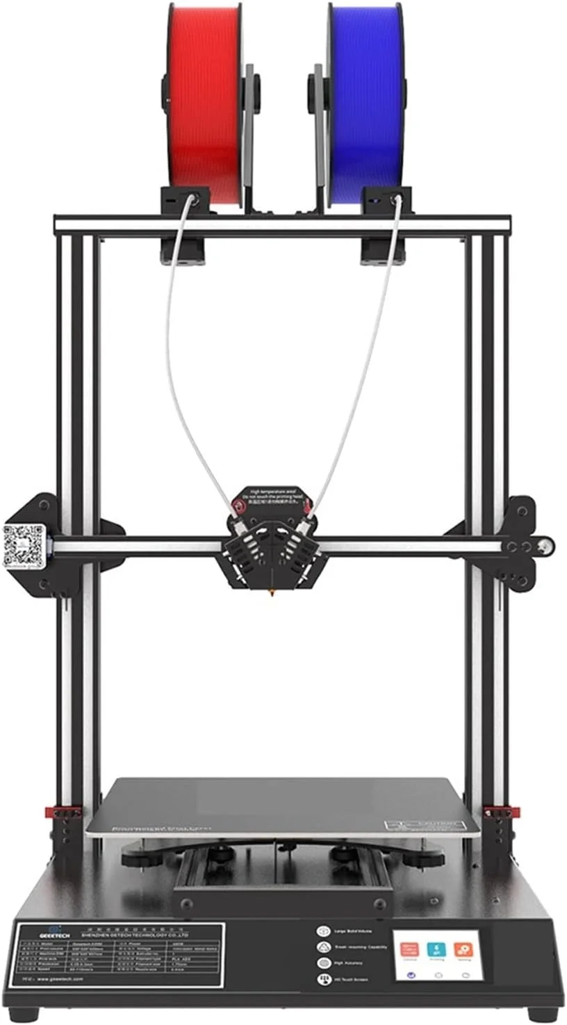 پرینتر سه بعدی FDM با پایه ساخت یکپارچه، تراز خودکار، قابلیت از سرگیری چاپ پس از قطع برق، مونتاژ سریع، ابعاد چاپ 320 * 320 * 420 میلی متر، ساختار صنعتی