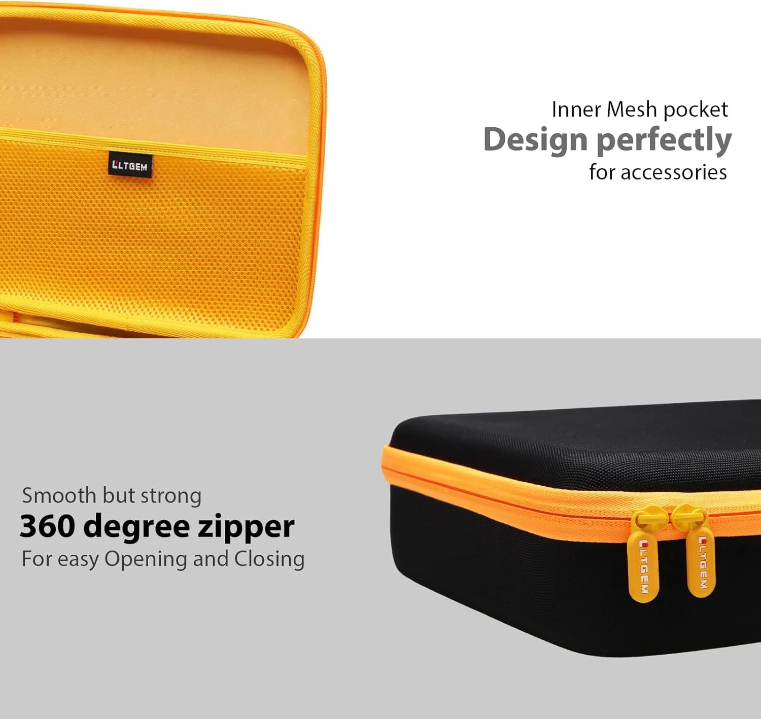 کیف سخت EVA مدل LTGEM برای کیت پیچ گوشتی شارژی 8 ولت DEWALT مدل DCF680N2، ژیروسکوپی، 2 باتری، برقی - کیف محافظ حمل و نگهداری مسافرتی کیف سخت EVA مدل LTGEM برای کیت پیچ گوشتی شارژی 8 ولت DEWALT مدل DCF680N2، ژیروسکوپی، 2 باتری، برقی - کیف محافظ حمل و نگهداری مسافرتی