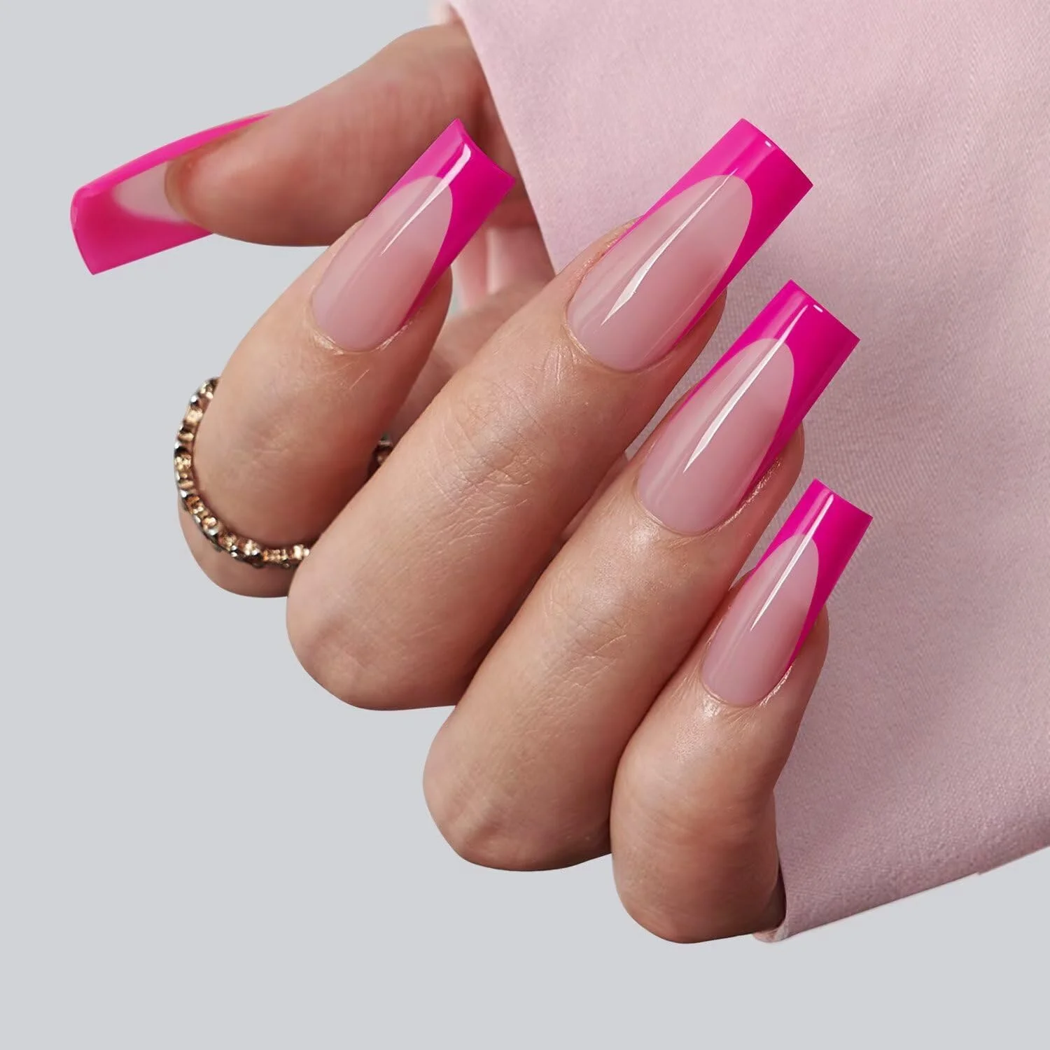 btartboxnails - ایده آل برای مانیکور فرانسوی کلاسیک - شامل 150 عدد تیپ فرنچ صورتی xcoat در شکل مربعی کشیده. ایده آل برای ایجاد یک مانیکور فرانسوی آبی کلاسیک با ساخت ژل