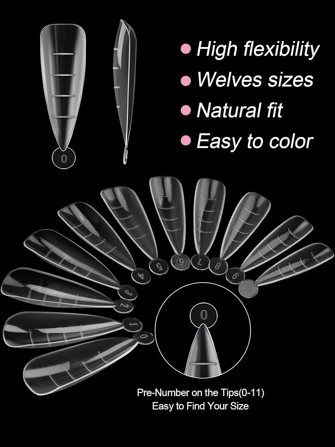 قالب ناخن 120 عددی Kalolary، سیستم دوگانه پوشش کامل، نوک های اکستنشن ناخن استیلتو اکریلیک، ابزار مانیکور طراحی ناخن قالب ناخن 120 عددی Kalolary، سیستم دوگانه پوشش کامل، نوک های اکستنشن ناخن استیلتو اکریلیک، ابزار مانیکور طراحی ناخن