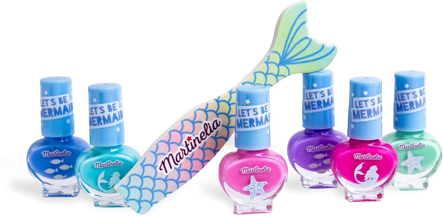 مجموعه لاک ناخن مارتینلیا طرح پری دریایی