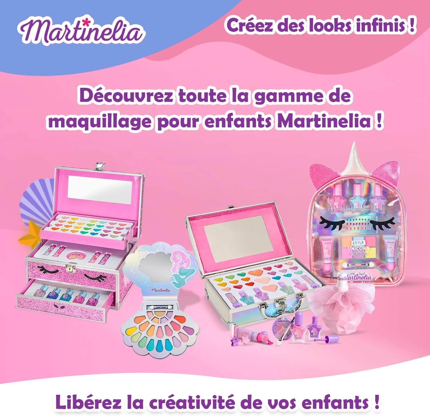 مجموعه لاک ناخن مارتینلیا طرح پری دریایی