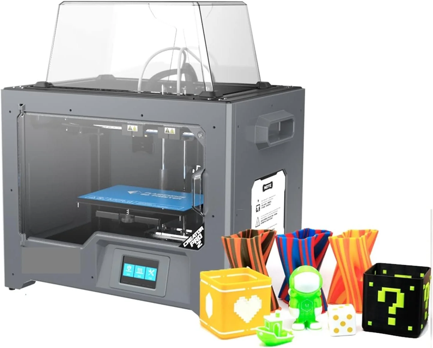 کیت پرینتر سه بعدی HXYgddf Pro 2 با دو اکسترودر مستقل، حالت چاپ آینه ای و تکراری، پرینتر سه بعدی چند رنگی با قابلیت ادامه چاپ کیت پرینتر سه بعدی HXYgddf Pro 2 با دو اکسترودر مستقل، حالت چاپ آینه ای و تکراری، پرینتر سه بعدی چند رنگی با قابلیت ادامه چاپ
