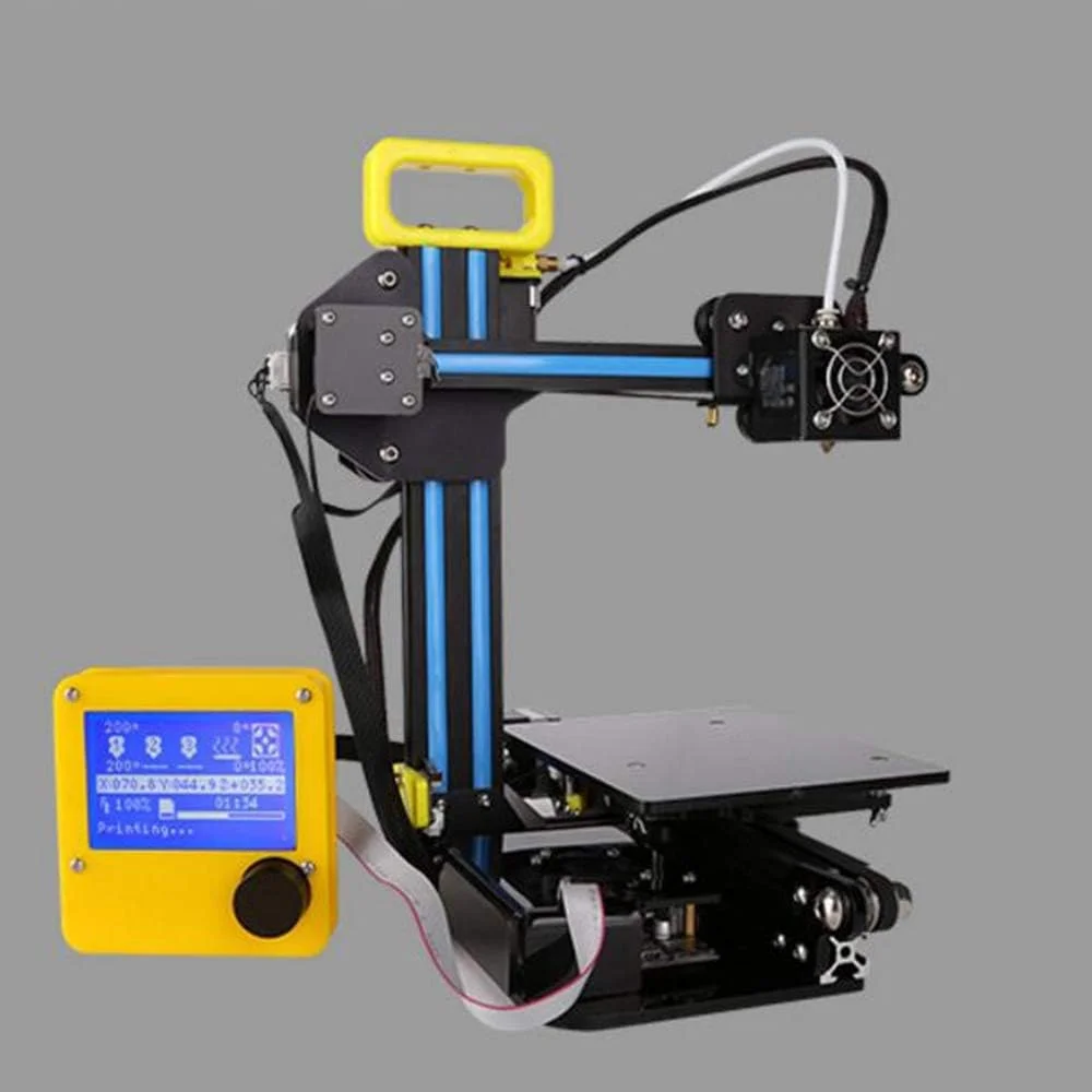 پرینتر سه بعدی مینی سایز قابل حمل FDM با صفحه نمایش LCD پرینتر سه بعدی مینی سایز قابل حمل FDM با صفحه نمایش LCD
