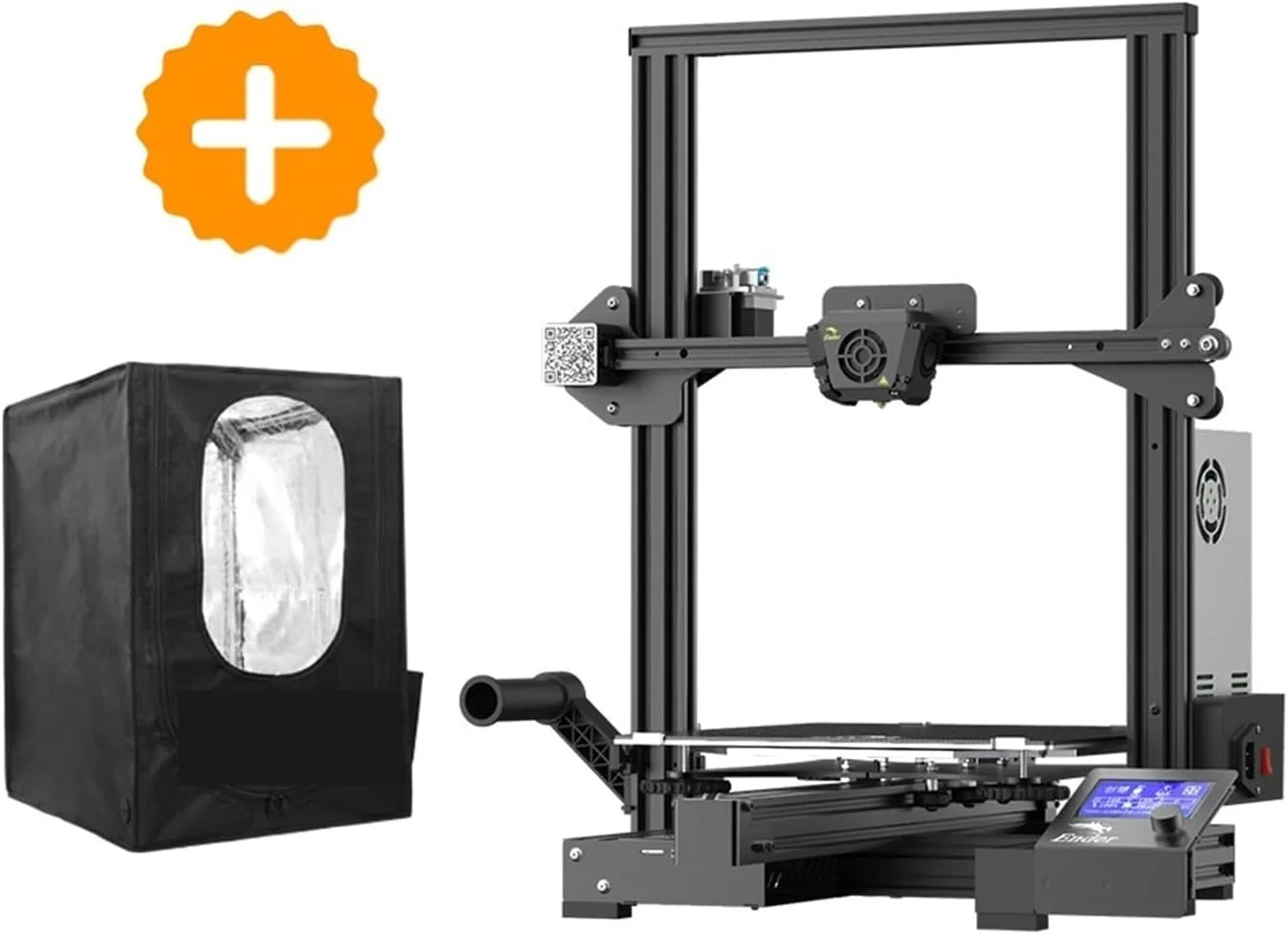 پرینتر سه بعدی DIY مدل Ender-3 MAX با ابعاد چاپ 300 * 300 * 340 میلی متر، قابلیت ادامه چاپ و تشخیص فیلامنت (رنگ: همراه با محفظه) پرینتر سه بعدی DIY مدل Ender-3 MAX با ابعاد چاپ 300 * 300 * 340 میلی متر، قابلیت ادامه چاپ و تشخیص فیلامنت (رنگ: همراه با محفظه)