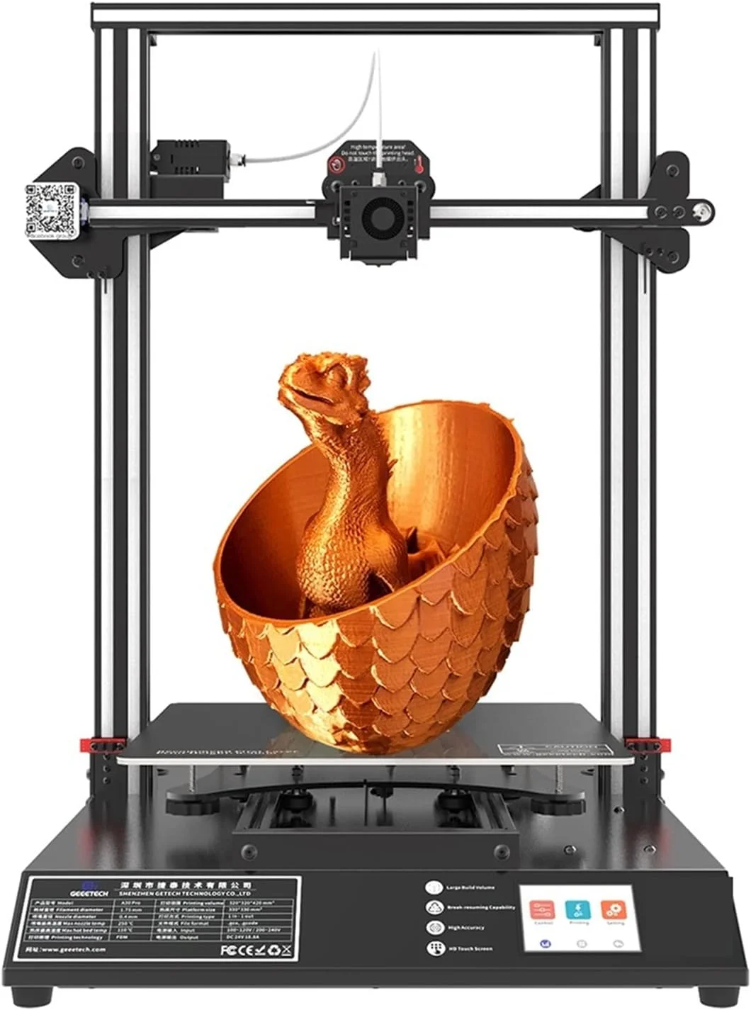 پرینتر سه بعدی A30 Pro با دو نازل، حسگر فیلامنت و چاپ بی صدا، دستگاه چاپ سه بعدی FDM پرینتر سه بعدی A30 Pro با دو نازل، حسگر فیلامنت و چاپ بی صدا، دستگاه چاپ سه بعدی FDM