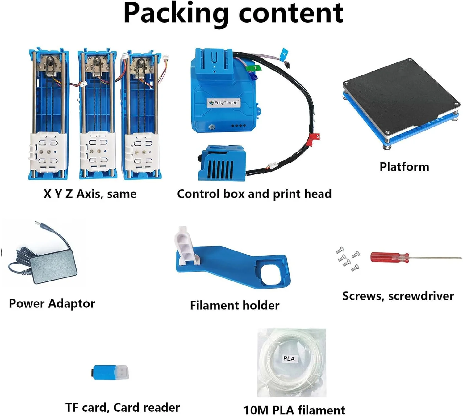 پرینتر سه بعدی VoOqo، دستگاه چاپ رومیزی کوچک با کارت TF، سکوی جداشدنی چاپ تک کلیدی، گرمایش یکنواخت، اندازه چاپ 100X100X100 میلی متر، برای مبتدیان، کودکان، آموزش دانشجویی - مشکی پرینتر سه بعدی VoOqo، دستگاه چاپ رومیزی کوچک با کارت TF، سکوی جداشدنی چاپ تک کلیدی، گرمایش یکنواخت، اندازه چاپ 100X100X100 میلی متر، برای مبتدیان، کودکان، آموزش دانشجویی - مشکی