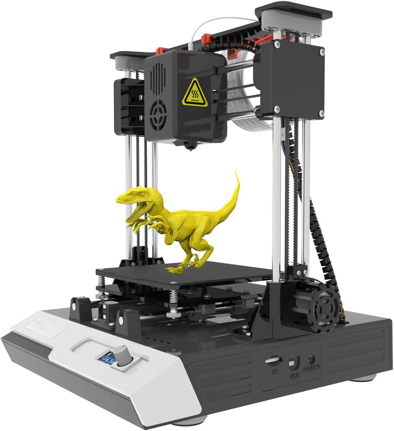 پرینتر سه بعدی VoOqo، کیت مینی پرینتر سه بعدی رومیزی قابل جابجایی، مونتاژ آسان برای مبتدیان، اندازه چاپ 100X100X100 میلی متر، برای خانه، کودکان، مبتدیان - مشکی پرینتر سه بعدی VoOqo، کیت مینی پرینتر سه بعدی رومیزی قابل جابجایی، مونتاژ آسان برای مبتدیان، اندازه چاپ 100X100X100 میلی متر، برای خانه، کودکان، مبتدیان - مشکی