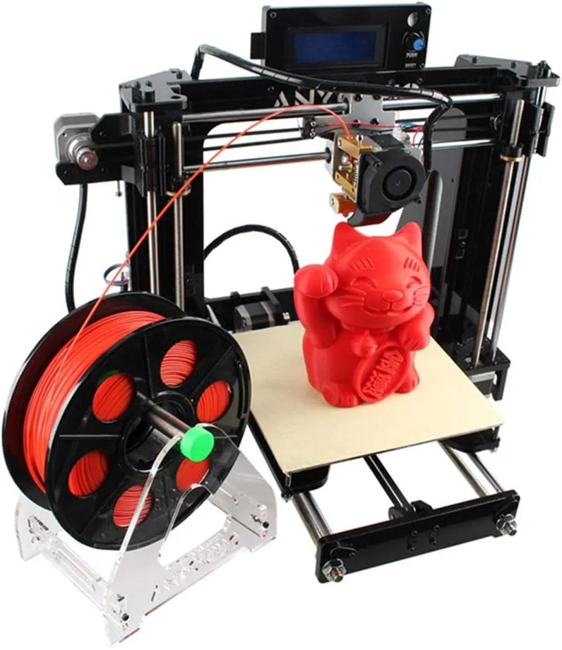 پرینتر سه بعدی DIY FDM با صفحه نمایش LCD و دقت بالا به همراه کیت مونتاژ و مواد اولیه PLA پرینتر سه بعدی DIY FDM با صفحه نمایش LCD و دقت بالا به همراه کیت مونتاژ و مواد اولیه PLA