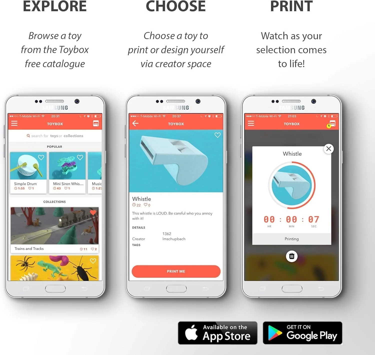 پرینتر اسباب بازی سه بعدی Toybox برای کودکان به همراه بسته شروع کننده مواد اولیه پرینتر (V1.5) پرینتر اسباب بازی سه بعدی Toybox برای کودکان به همراه بسته شروع کننده مواد اولیه پرینتر (V1.5)