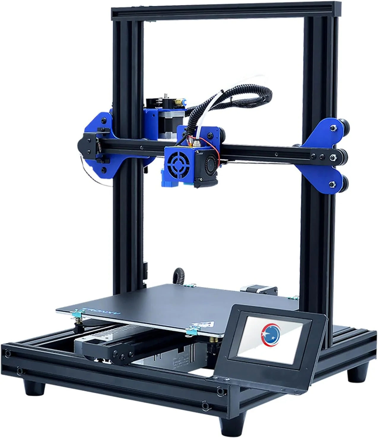 کیت چاپ سه بعدی، کیت چاپ سریع DIY با صفحه لمسی تمام رنگی و عملکرد ادامه چاپ و تراز خودکار، اندازه چاپ 255X255 X 260 میلی متر کیت چاپ سه بعدی، کیت چاپ سریع DIY با صفحه لمسی تمام رنگی و عملکرد ادامه چاپ و تراز خودکار، اندازه چاپ 255X255 X 260 میلی متر