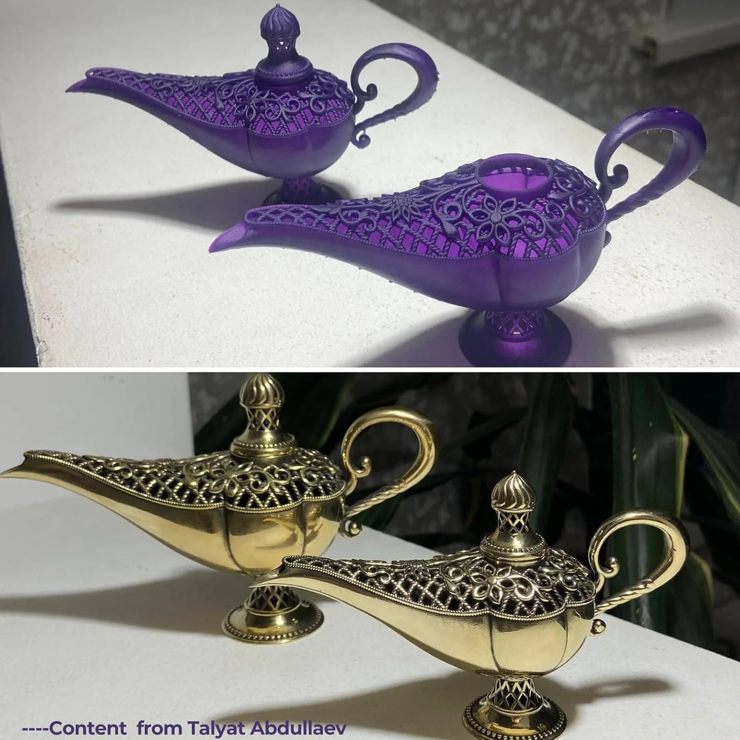 رزین پرینتر سه بعدی Siraya Tech Cast، استفاده و سوختن آسان، رزین فوتوپلیمری با قابلیت ریخته گری با وضوح بالا، 405 نانومتر LCD UV-Curing برای ساخت جواهرات و قطعات فلزی (بنفش، 1 کیلوگرم)