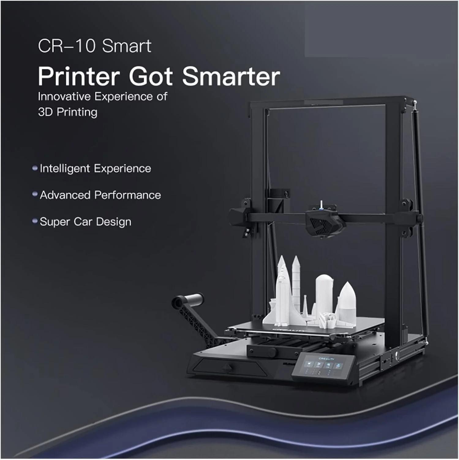 پرینتر سه بعدی RIMOAL CR-10 Smart با وای فای داخلی، صفحه نمایش لمسی 4 اینچی، برد سایلنت، فن V2.0، تراز خودکار، خاموش شدن خودکار FDM، تراز اتوماتیک، بدون صدا (رنگ: افزودن 2 کیلوگرم PLA) پرینتر سه بعدی RIMOAL CR-10 Smart با وای فای داخلی، صفحه نمایش لمسی 4 اینچی، برد سایلنت، فن V2.0، تراز خودکار، خاموش شدن خودکار FDM، تراز اتوماتیک، بدون صدا (رنگ: افزودن 2 کیلوگرم PLA)