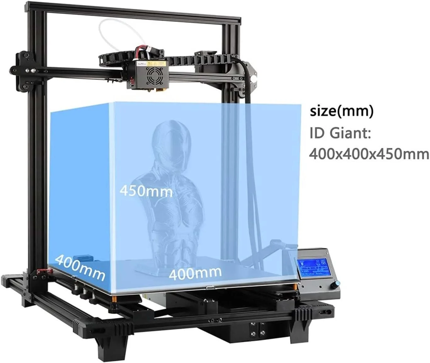 پرینتر سه بعدی RIMOAL FDM با ابعاد 400 * 400 * 450 میلیمتر، محور Y دوگانه Z، صفحه شیشهای حرارتدیده، سطح ساخت بستر گرمایشی، پرینتر سه بعدی صنعتی DIY، تراز خودکار، بدون صدا پرینتر سه بعدی RIMOAL FDM با ابعاد 400 * 400 * 450 میلیمتر، محور Y دوگانه Z، صفحه شیشهای حرارتدیده، سطح ساخت بستر گرمایشی، پرینتر سه بعدی صنعتی DIY، تراز خودکار، بدون صدا