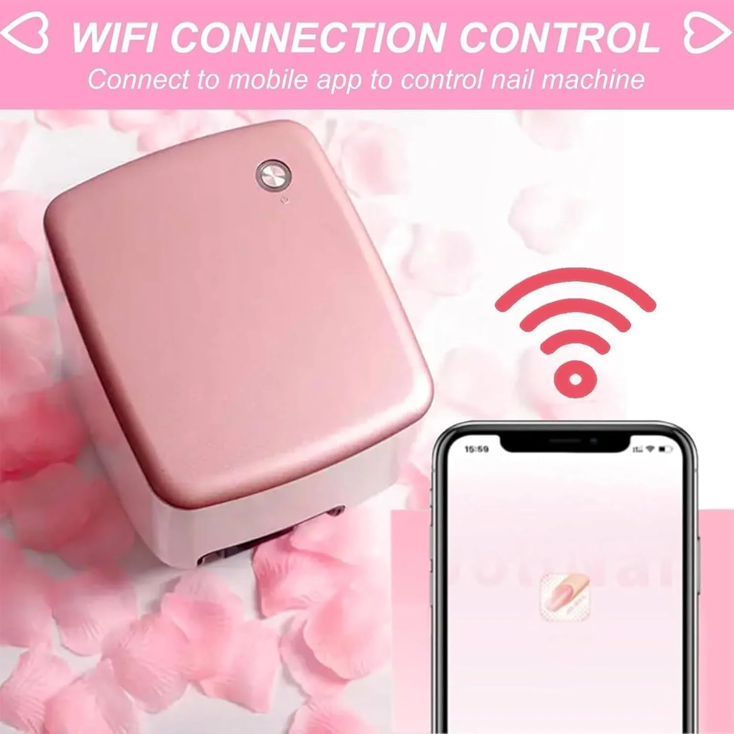 دستگاه چاپ ناخن هوشمند سه بعدی، دستگاه چاپ ناخن دیجیتال موبایل کوچک با کنترل برنامه، دستگاه چاپ برقی کوچک حرفه ای ناخن با عملکرد تشخیص خودکار، برای ناخن های خانگی دستگاه چاپ ناخن هوشمند سه بعدی، دستگاه چاپ ناخن دیجیتال موبایل کوچک با کنترل برنامه، دستگاه چاپ برقی کوچک حرفه ای ناخن با عملکرد تشخیص خودکار، برای ناخن های خانگی
