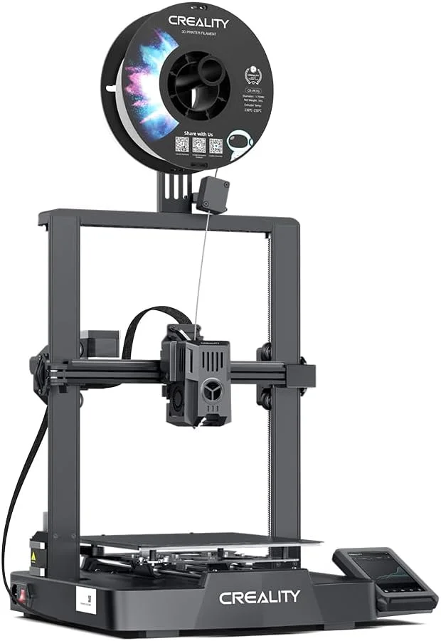 پرینتر سه بعدی Ender-3 V3 KE، چاپ با سرعت بالا، هاتاند با دمای بالا، تراز خودکار، دستگاه پرینت سه بعدی FDM با اکسترودر مستقیم Sprite با مادربرد سایلنت، ابعاد چاپ 220x220x240mm مناسب برای PLA/PE پرینتر سه بعدی Ender-3 V3 KE، چاپ با سرعت بالا، هاتاند با دمای بالا، تراز خودکار، دستگاه پرینت سه بعدی FDM با اکسترودر مستقیم Sprite با مادربرد سایلنت، ابعاد چاپ 220x220x240mm مناسب برای PLA/PE