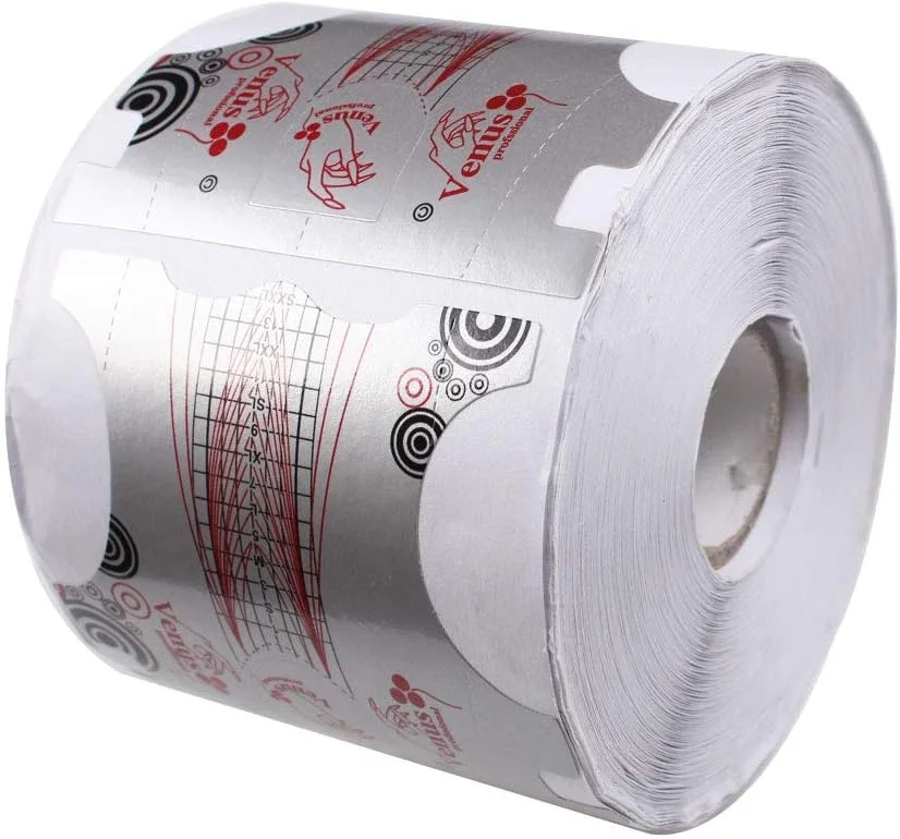 500 عدد فرم ناخن BeautyLeader، استیکرهای راهنمای طراحی ناخن برای اکریلیک، ژل UV، ابزار مانیکور و اکستنشن ناخن (1 رول / 500 عدد - نقره ای) 500 عدد فرم ناخن BeautyLeader، استیکرهای راهنمای طراحی ناخن برای اکریلیک، ژل UV، ابزار مانیکور و اکستنشن ناخن (1 رول / 500 عدد - نقره ای)