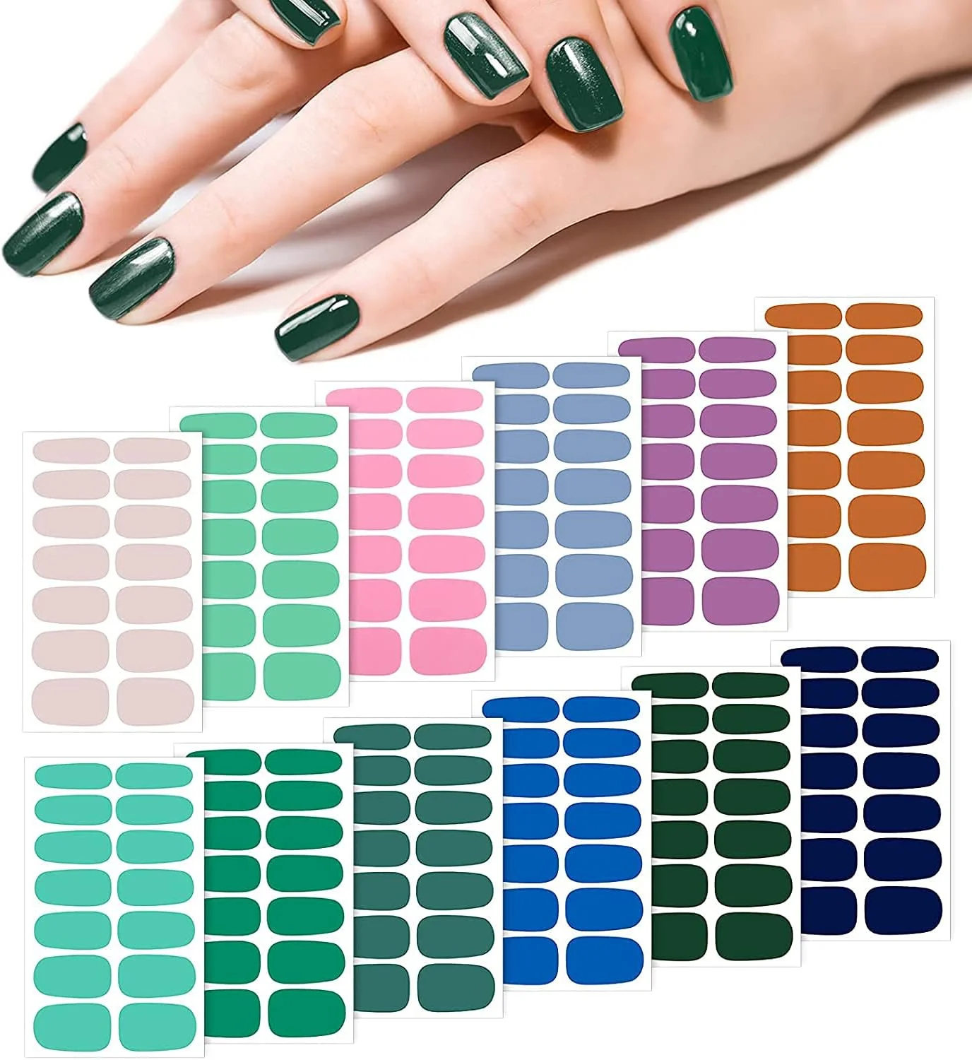 168 تکه برچسب کامل ناخن طرح سنگ مرمر گرادیانی، 12 ورق برچسب ناخن چاپی طرح سنگ مرمر، نوارهای برچسب هنری ناخن خود چسب (سبک ساده) 168 تکه برچسب کامل ناخن طرح سنگ مرمر گرادیانی، 12 ورق برچسب ناخن چاپی طرح سنگ مرمر، نوارهای برچسب هنری ناخن خود چسب (سبک ساده)