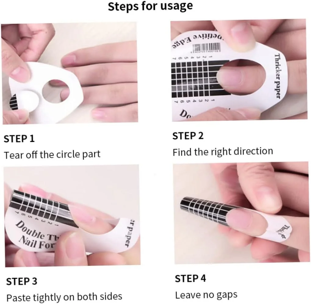 قالب های ناخن حرفه ای راهنمای اکستنشن ناخن برچسب نگهدارنده ابزار نوک اکریلیک ژل 100 عدد، ابزار و وسایل ناخن، سایر ابزار ناخن قالب های ناخن حرفه ای راهنمای اکستنشن ناخن برچسب نگهدارنده ابزار نوک اکریلیک ژل 100 عدد، ابزار و وسایل ناخن، سایر ابزار ناخن