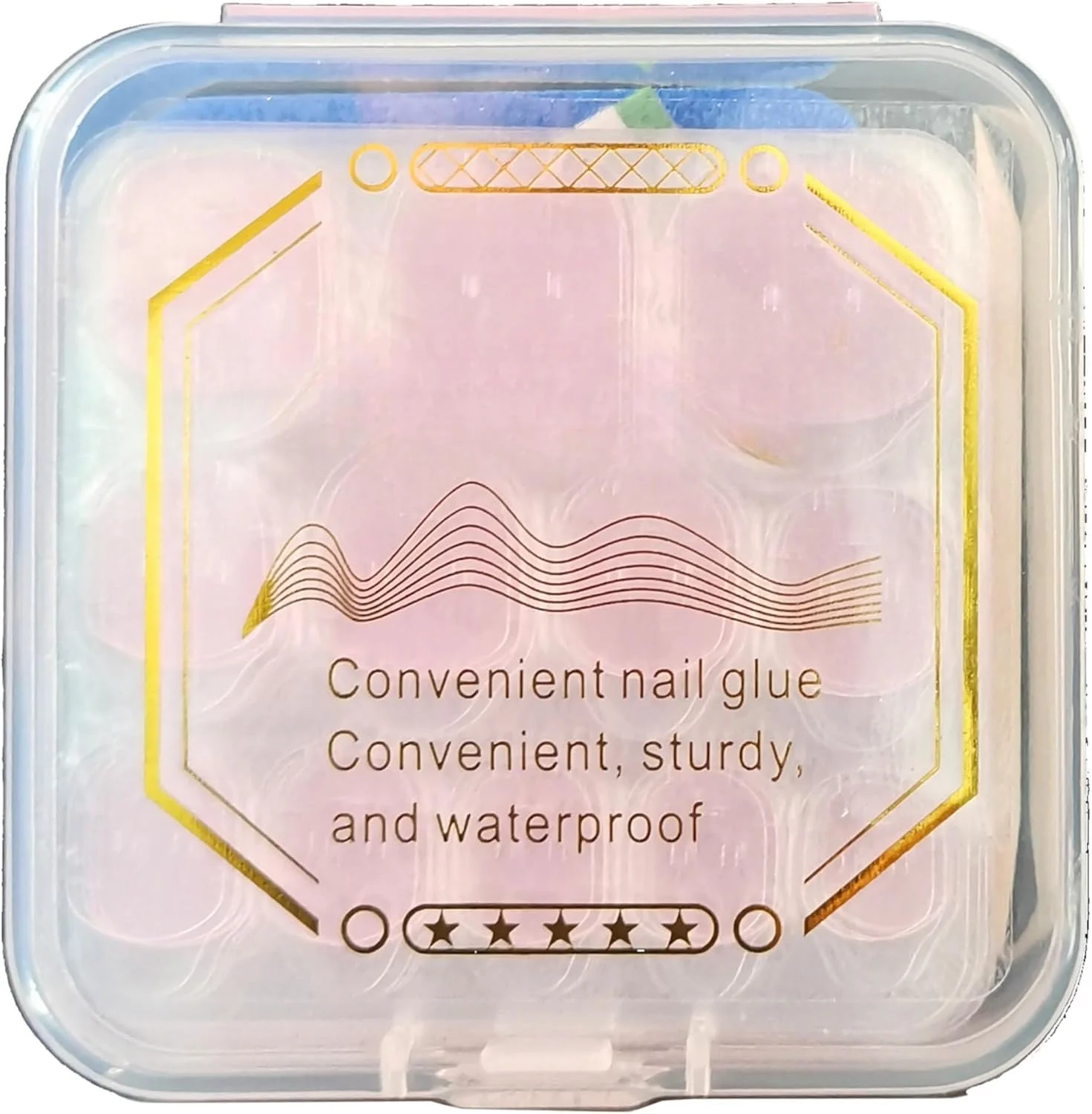 چسب ناخن 360 عددی (30 ورق) استیکر ناخن مصنوعی دو طرفه صورتی برای ناخن های فشاری، ضد آب و تنفس پذیر، چسب ژله ای نوک ناخن مصنوعی، بسته بندی جعبه ای چسب ناخن 360 عددی (30 ورق) استیکر ناخن مصنوعی دو طرفه صورتی برای ناخن های فشاری، ضد آب و تنفس پذیر، چسب ژله ای نوک ناخن مصنوعی، بسته بندی جعبه ای