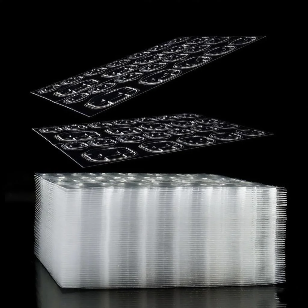 960 عدد برچسب ناخن Amzuia، 40 ورق چسب دو طرفه ناخن، چسب ناخن، برچسب چسب ناخن شفاف، برای نوک ناخن مصنوعی، تزئین هنری ناخن DIY