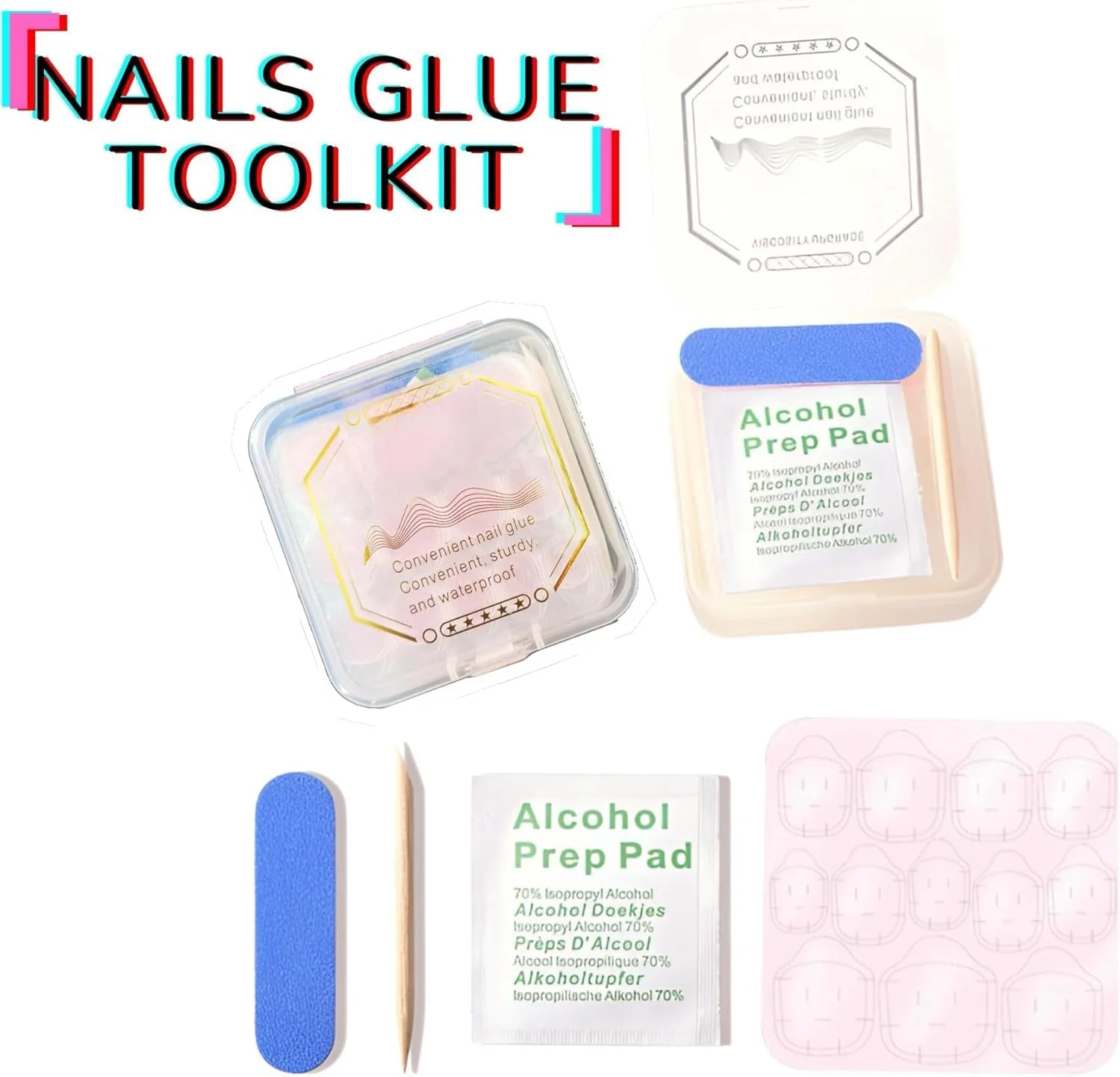 چسب ناخن 360 عددی (30 ورق) استیکر ناخن مصنوعی دو طرفه صورتی برای ناخن های فشاری، ضد آب و تنفس پذیر، چسب ژله ای نوک ناخن مصنوعی، بسته بندی جعبه ای چسب ناخن 360 عددی (30 ورق) استیکر ناخن مصنوعی دو طرفه صورتی برای ناخن های فشاری، ضد آب و تنفس پذیر، چسب ژله ای نوک ناخن مصنوعی، بسته بندی جعبه ای