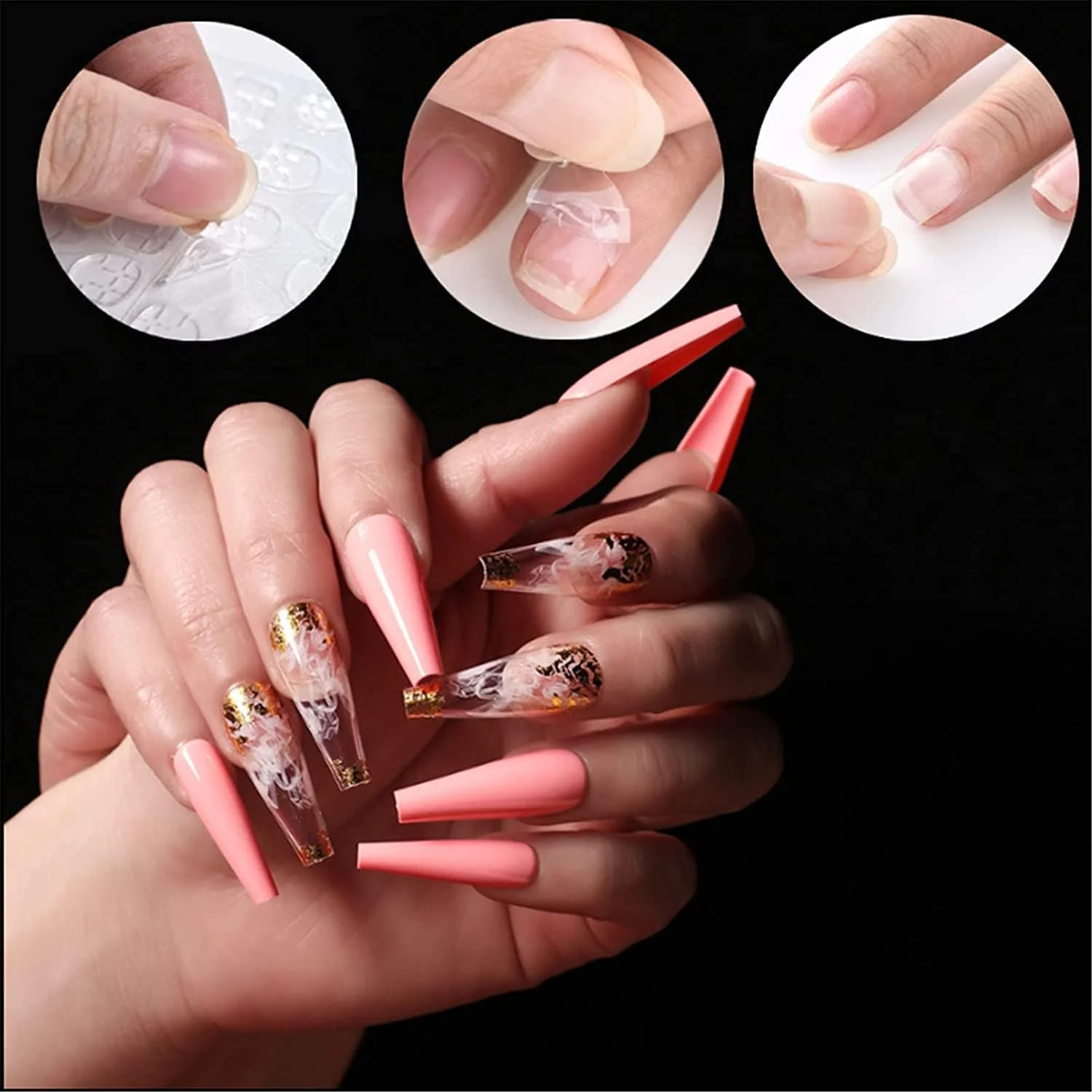 برچسب ناخن آمزیا 960 عددی، 40 ورق چسب دو طرفه ناخن، چسب ناخن، برچسب چسب ناخن شفاف، برای نوک ناخن مصنوعی، تزئین هنر ناخن DIY برچسب ناخن آمزیا 960 عددی، 40 ورق چسب دو طرفه ناخن، چسب ناخن، برچسب چسب ناخن شفاف، برای نوک ناخن مصنوعی، تزئین هنر ناخن DIY