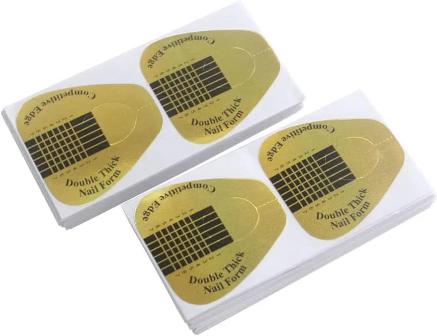 300 عدد فرم ناخن اکریلیک، فرم های طلایی برای اکستنشن ناخن، فرم های خودچسب دوگانه برای تیپ های ناخن پلی ژل، راهنمای برچسب های ناخن ژل نعل اسبی برای پلی ژل/اکستنشن/قالب های ناخن، مناسب برای سالن ناخن 300 عدد فرم ناخن اکریلیک، فرم های طلایی برای اکستنشن ناخن، فرم های خودچسب دوگانه برای تیپ های ناخن پلی ژل، راهنمای برچسب های ناخن ژل نعل اسبی برای پلی ژل/اکستنشن/قالب های ناخن، مناسب برای سالن ناخن