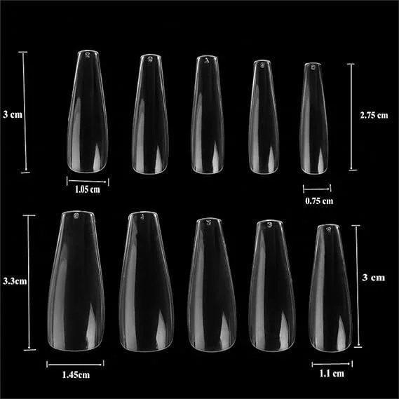 120 ناخن مصنوعی شفاف طرح تابوتی و فرانسوی با جعبه نگهداری ناخن، سوهان ناخن 7 طرفه رایگان و استیکر چسب ناخن رایگان، بهترین پیشنهاد مقرون به صرفه 120 ناخن مصنوعی شفاف طرح تابوتی و فرانسوی با جعبه نگهداری ناخن، سوهان ناخن 7 طرفه رایگان و استیکر چسب ناخن رایگان، بهترین پیشنهاد مقرون به صرفه