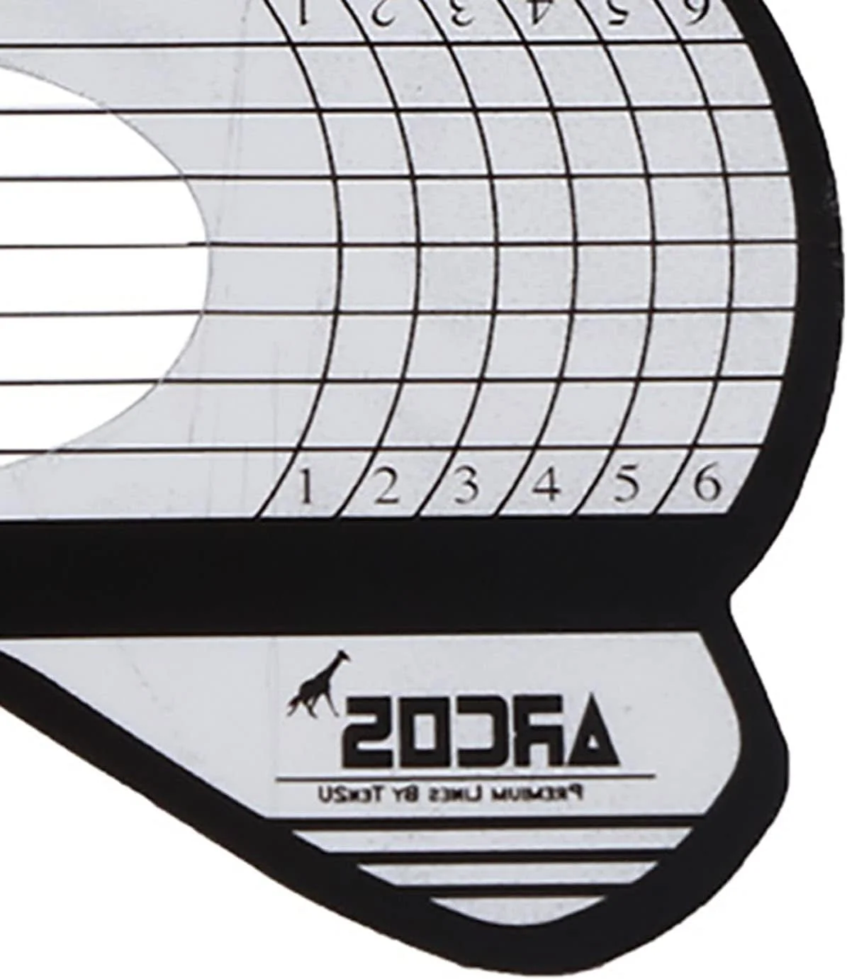 راهنمای فرم اکستنشن ناخن، برچسب نوک ناخن 13×7×2، 100 عدد، ابزار مانیکور ژل UV