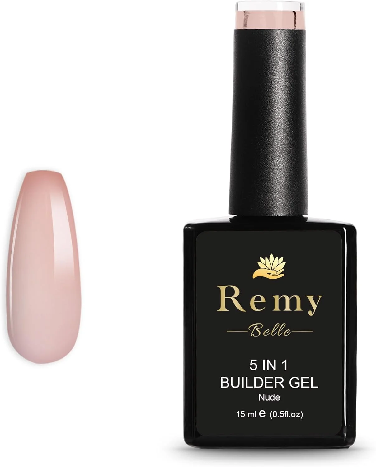 ژل بیلدر 5 در 1 رمی بل، 15 میلی لیتر، ژل های بیلدر ناخن رنگ بدن، تقویت کننده ناخن، تیپ های اکستنشن ناخن (نیاز به خشک شدن زیر لامپ UV LED دارد)