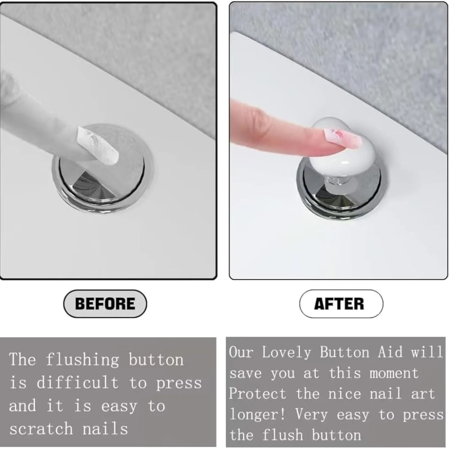 دکمه فشاری سیفون توالت ریان، استیکر جایگزین اهرم سیفون توالت برای محافظت از ناخن های بلند، دکمه فشاری سیفون توالت طرح قلب، استیکر دکمه سیفون توالت، دکمه فشاری سیفون توالت را به آسانی فشار دهید دکمه فشاری سیفون توالت ریان، استیکر جایگزین اهرم سیفون توالت برای محافظت از ناخن های بلند، دکمه فشاری سیفون توالت طرح قلب، استیکر دکمه سیفون توالت، دکمه فشاری سیفون توالت را به آسانی فشار دهید