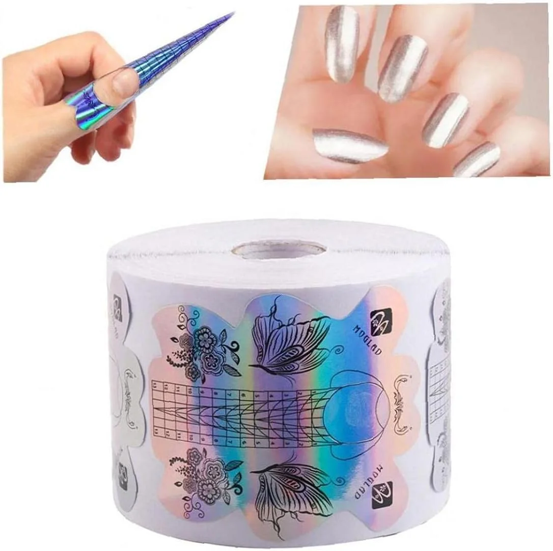 فرمر ناخن، راهنمای حرفه ای برای کاشت ناخن، استیکر نگهدارنده، ابزار ژل و اکریلیک، 300 عدد، ابزار مانیکور فرمر ناخن، راهنمای حرفه ای برای کاشت ناخن، استیکر نگهدارنده، ابزار ژل و اکریلیک، 300 عدد، ابزار مانیکور