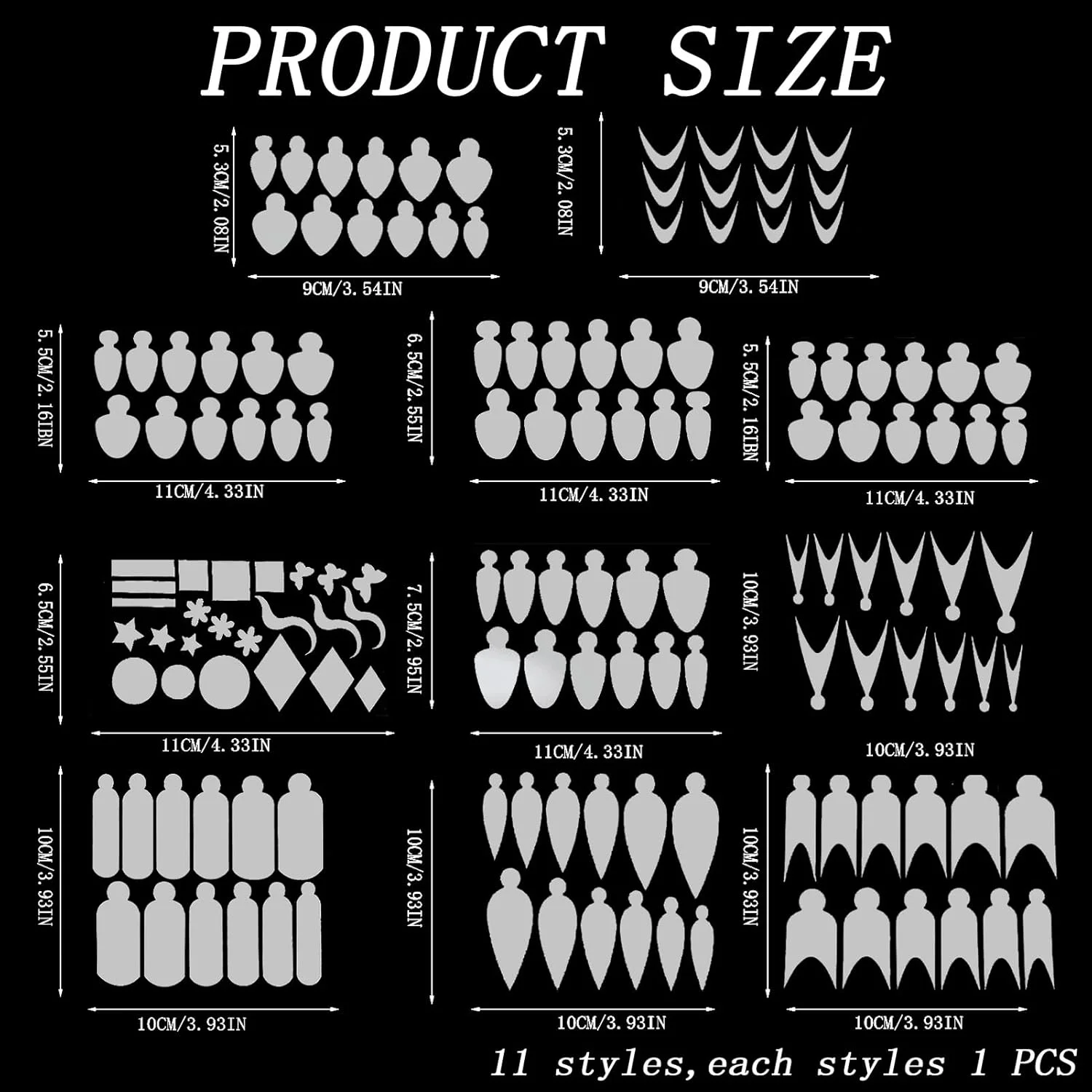 مجموعه 132 عددی قالب ناخن شفاف برای ناخن های فرانسوی، سیستم دوگانه، قالب های دوتایی، برچسب، پدهای سیلیکونی قابل استفاده مجدد، 11 سایز مختلف برای طراحی و کاشت ناخن در خانه مجموعه 132 عددی قالب ناخن شفاف برای ناخن های فرانسوی، سیستم دوگانه، قالب های دوتایی، برچسب، پدهای سیلیکونی قابل استفاده مجدد، 11 سایز مختلف برای طراحی و کاشت ناخن در خانه