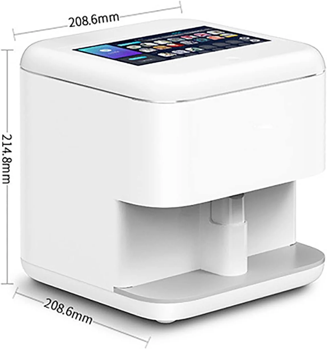 دستگاه چاپ ناخن سه بعدی هوشمند خودکار ERTUUYD، دستگاه چاپ قابل حمل ناخن، دستگاه چاپ چند منظوره هنر ناخن قابل حمل، دستگاه چاپ دیجیتال حرفه ای هنر ناخن