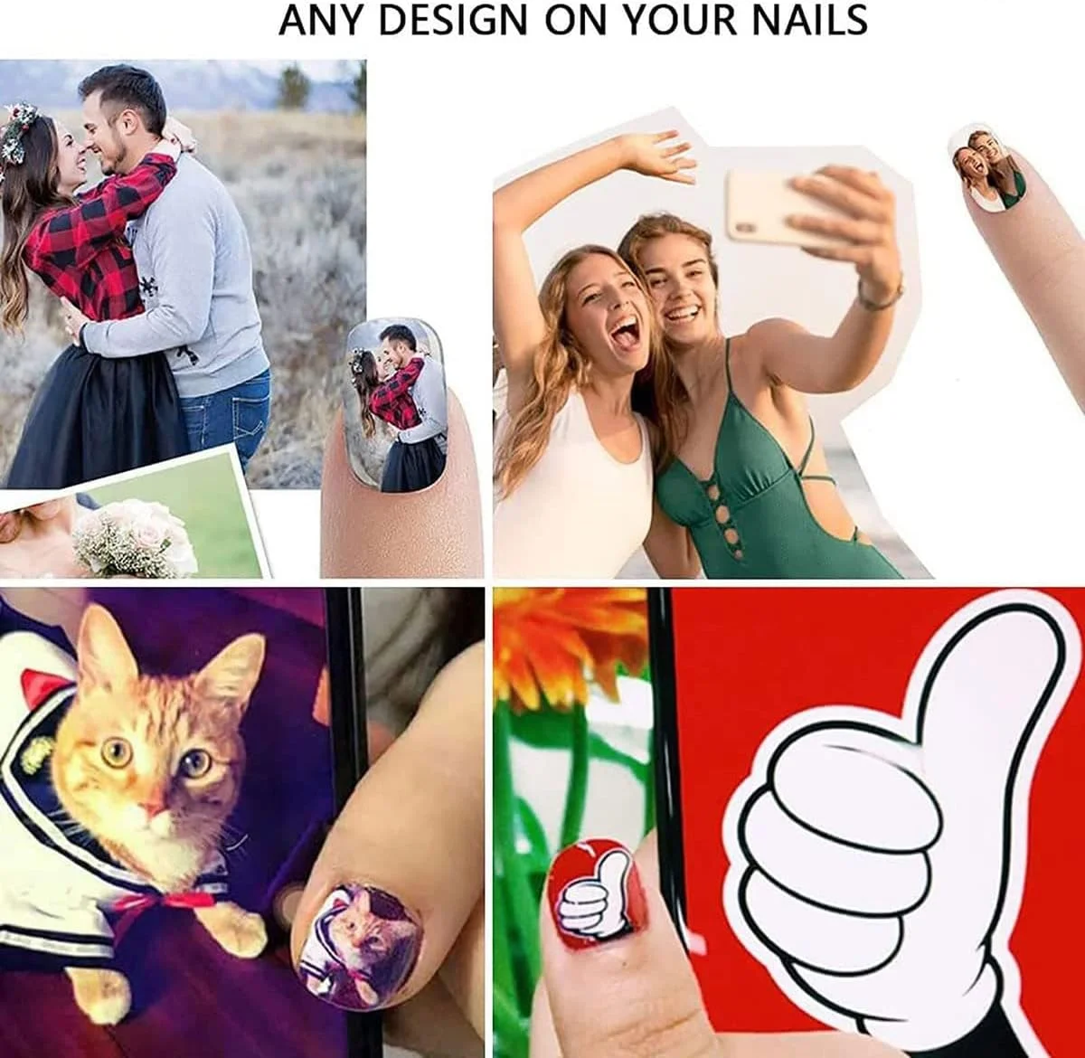 دستگاه چاپ ناخن سه بعدی، دستگاه اتوماتیک هوشمند طراحی ناخن، دستگاه قابل حمل طراحی ناخن با کنترل برنامه/تشخیص لبه های ناخن، پشتیبانی از WiFi/DIY/USB، رزولوشن چاپ 2400 dpi (قرمز)