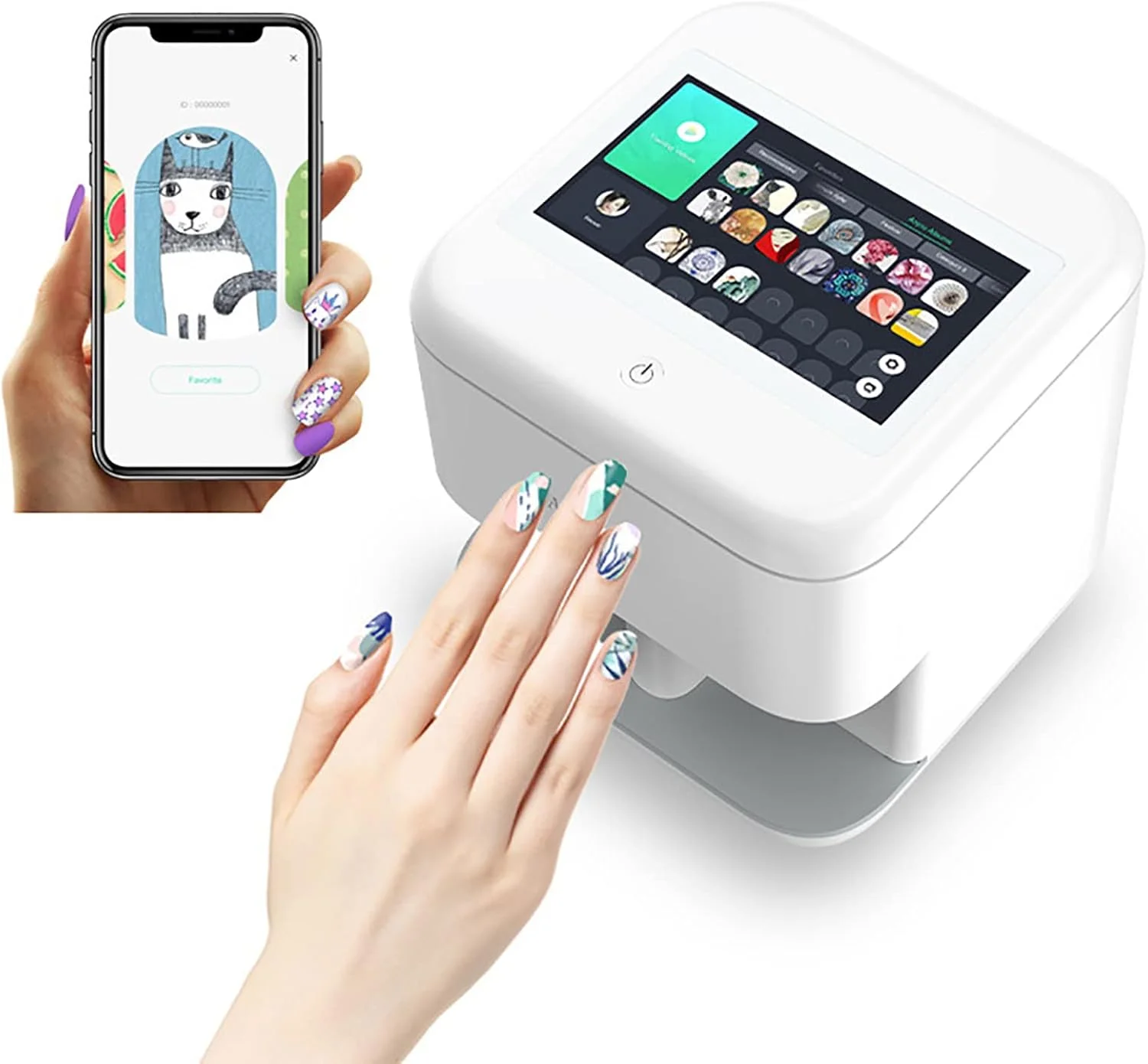 دستگاه چاپ هوشمند طرح ناخن، دستگاه چاپ طرح ناخن با قابلیت انجام طراحی در 40 ثانیه، دستگاه چاپ طرح ناخن سفارشی DIY، دستگاه چاپ خودکار هوشمند سه بعدی ناخن دستگاه چاپ هوشمند طرح ناخن، دستگاه چاپ طرح ناخن با قابلیت انجام طراحی در 40 ثانیه، دستگاه چاپ طرح ناخن سفارشی DIY، دستگاه چاپ خودکار هوشمند سه بعدی ناخن