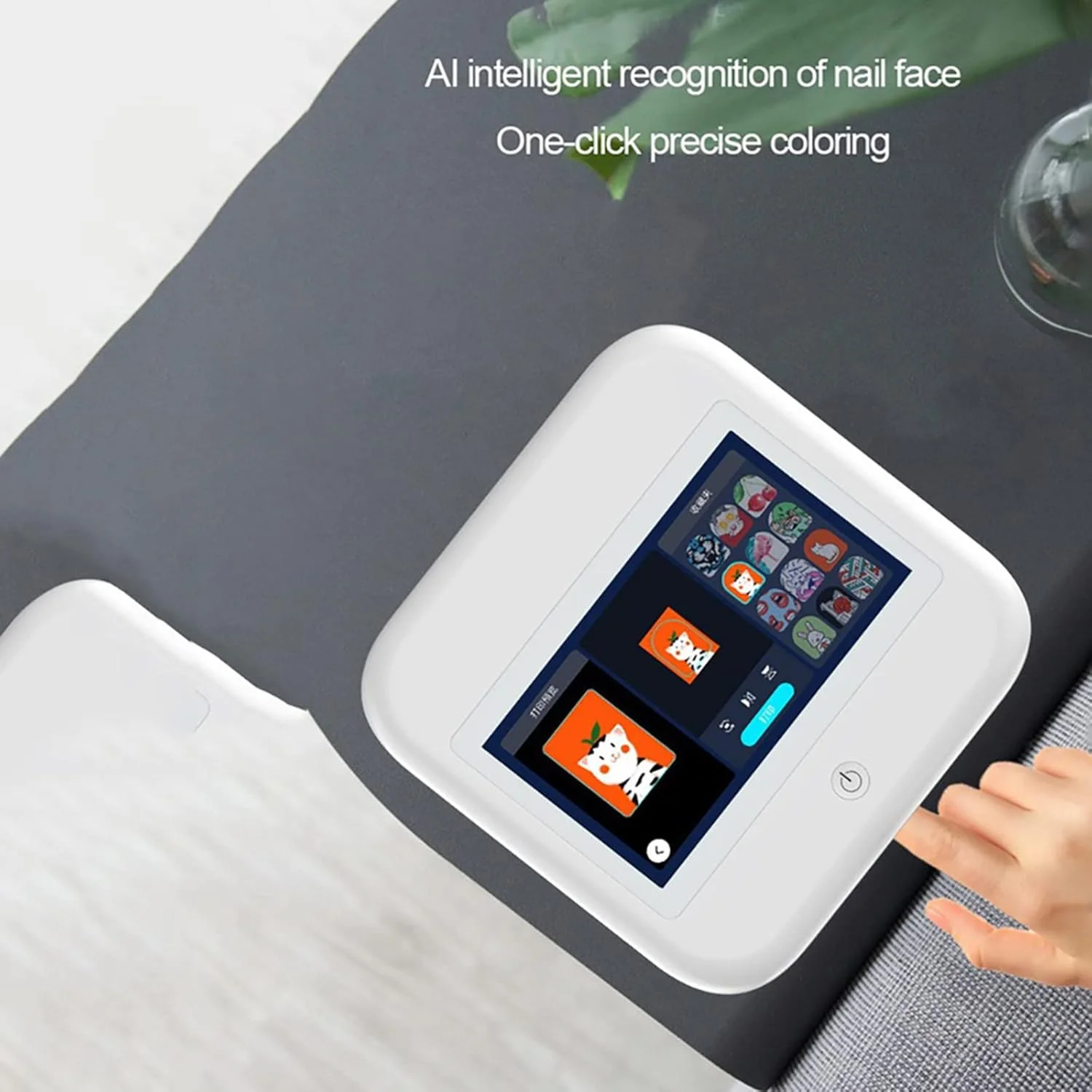 دستگاه چاپ ناخن موبایل با صفحه لمسی سه بعدی سوناتا، چاپگر هوشمند دیجیتال قابل حمل هنر ناخن با تجهیزات مانیکور دستگاه چاپ ناخن موبایل با صفحه لمسی سه بعدی سوناتا، چاپگر هوشمند دیجیتال قابل حمل هنر ناخن با تجهیزات مانیکور