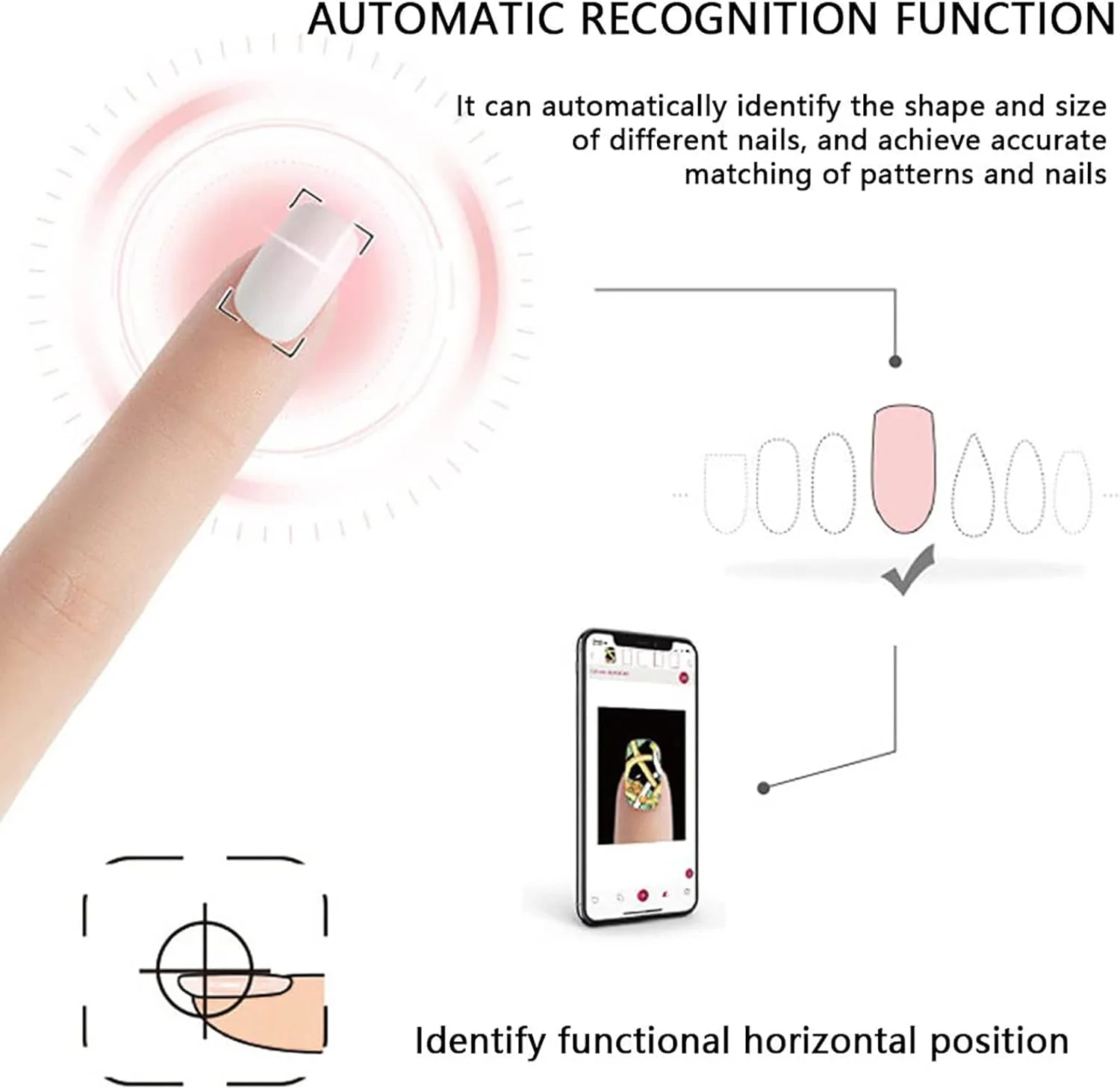 دستگاه چاپ ناخن سه بعدی WRQzxcv، دستگاه چاپگر هنر ناخن چند منظوره پرتقالی، هوشمند خودکار، پشتیبانی از WiFi/DIY/USB، رنگ آمیزی دقیق با یک کلیک، تجربه جدید هنر ناخن دستگاه چاپ ناخن سه بعدی WRQzxcv، دستگاه چاپگر هنر ناخن چند منظوره پرتقالی، هوشمند خودکار، پشتیبانی از WiFi/DIY/USB، رنگ آمیزی دقیق با یک کلیک، تجربه جدید هنر ناخن