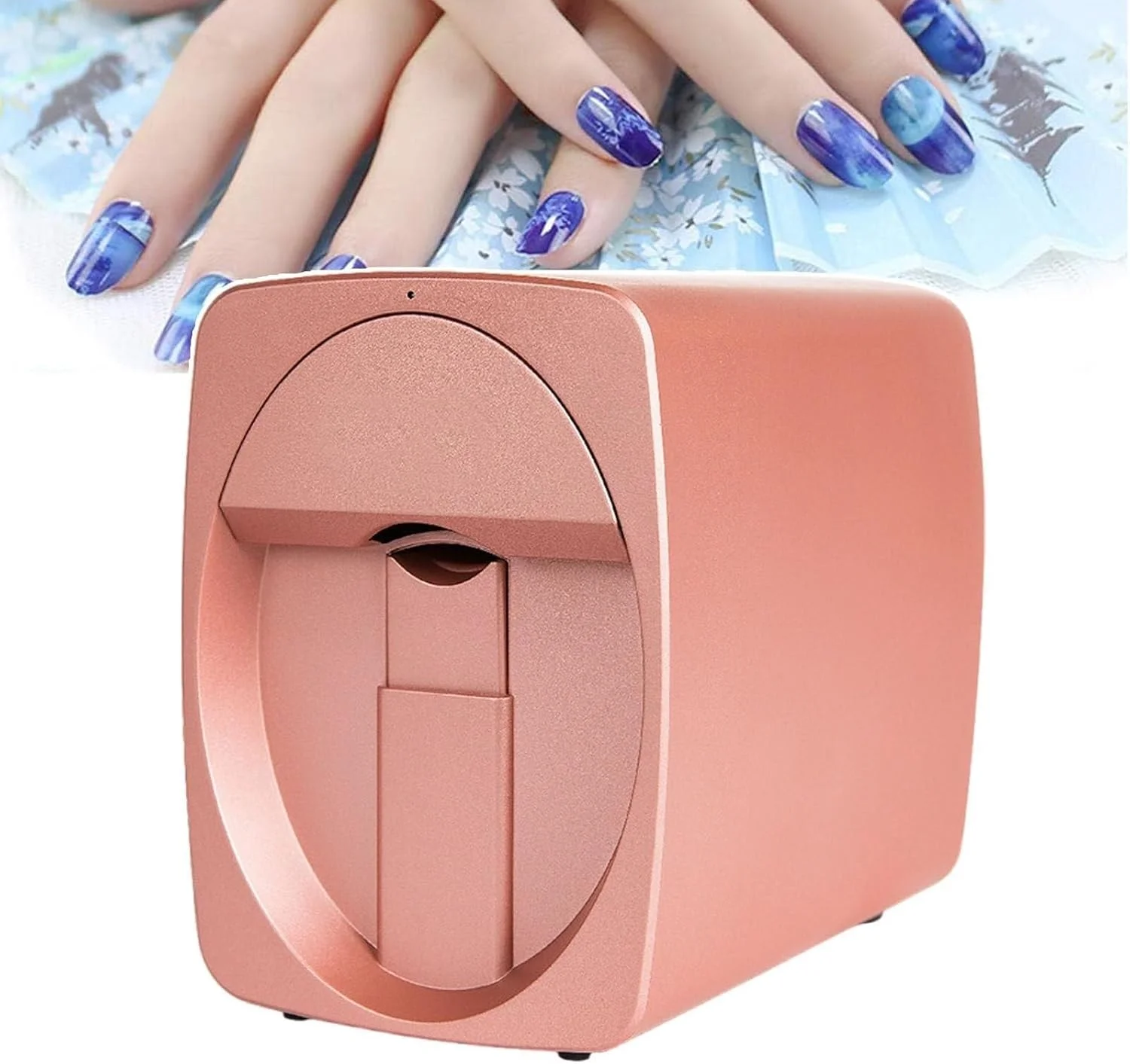 دستگاه چاپ طرح ناخن رومیزی، دستگاه چاپگر سه بعدی ناخن، برای زیبایی و مراقبت شخصی، دستگاه قابل حمل طراحی ناخن