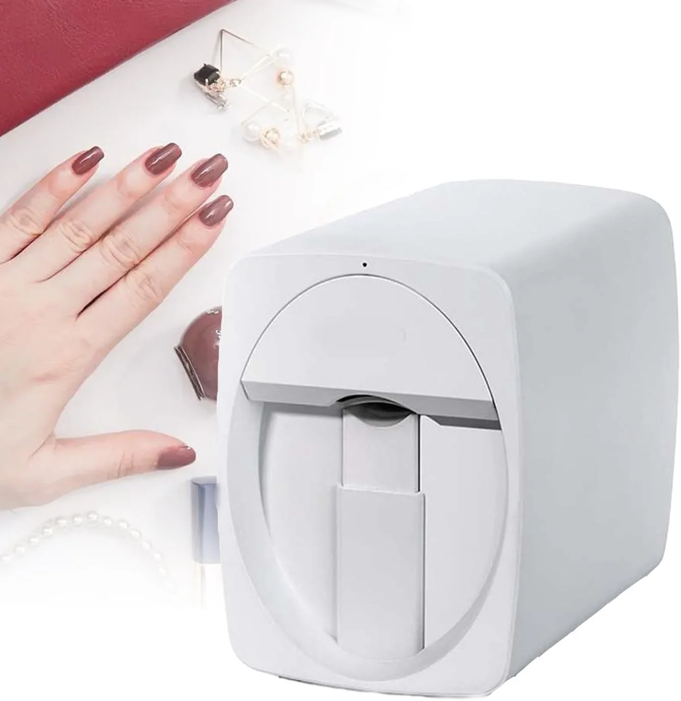 دستگاه چاپ طرح ناخن موبایل، دستگاه چاپگر طرح ناخن کنترل برنامه 3D دیجیتال هوشمند مجموعه سالن مانیکور چاپگر ناخن دستگاه چاپ طرح ناخن موبایل، دستگاه چاپگر طرح ناخن کنترل برنامه 3D دیجیتال هوشمند مجموعه سالن مانیکور چاپگر ناخن