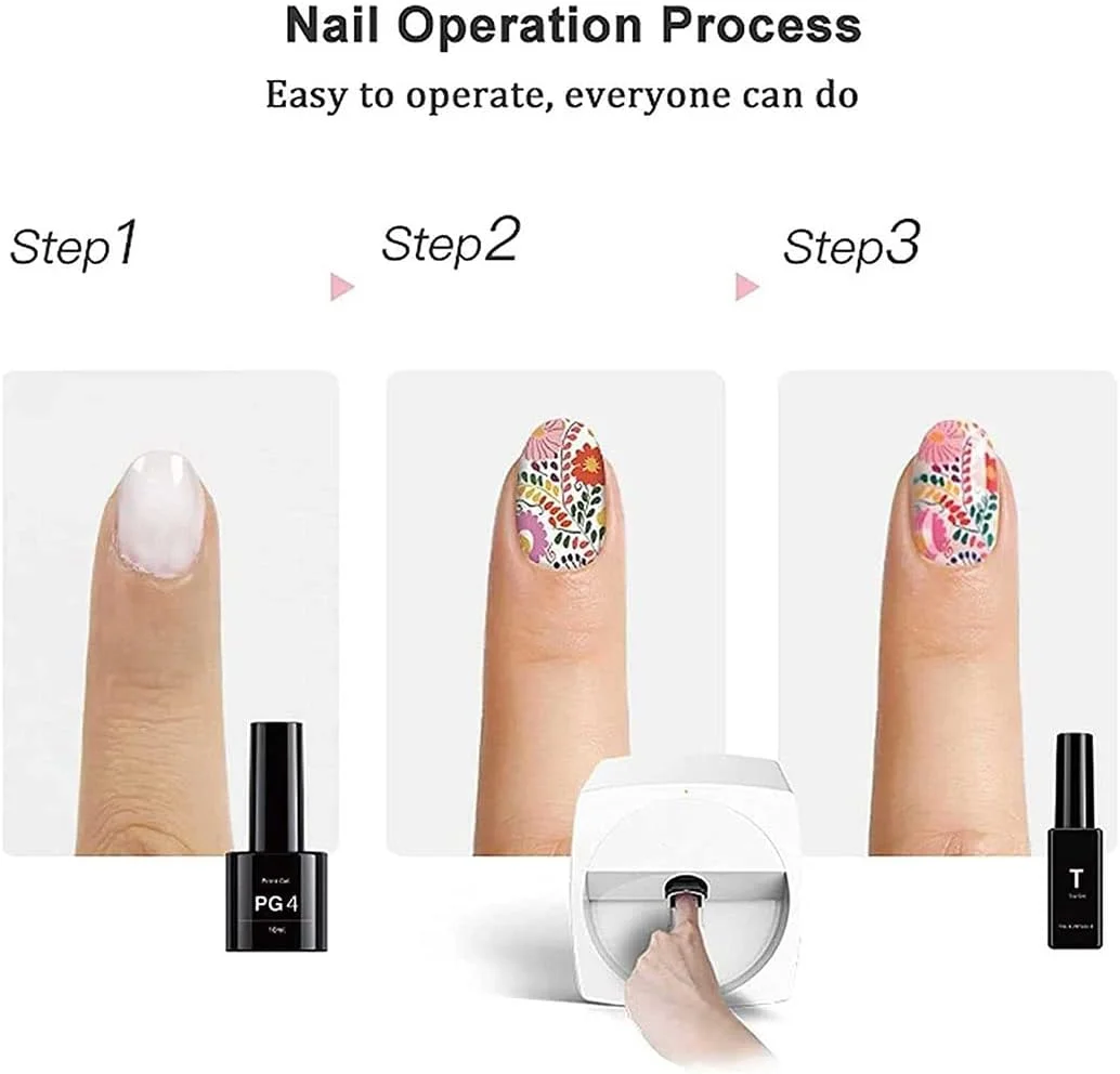 دستگاه چاپگر سه بعدی طرح ناخن، چاپگر طرح سفارشی ناخن، چاپگر هوشمند خودکار سه بعدی ناخن، هوش مصنوعی خودکار، تجهیزات چند منظوره قابل حمل، نقاشی 35 ثانیه ای دستگاه چاپگر سه بعدی طرح ناخن، چاپگر طرح سفارشی ناخن، چاپگر هوشمند خودکار سه بعدی ناخن، هوش مصنوعی خودکار، تجهیزات چند منظوره قابل حمل، نقاشی 35 ثانیه ای