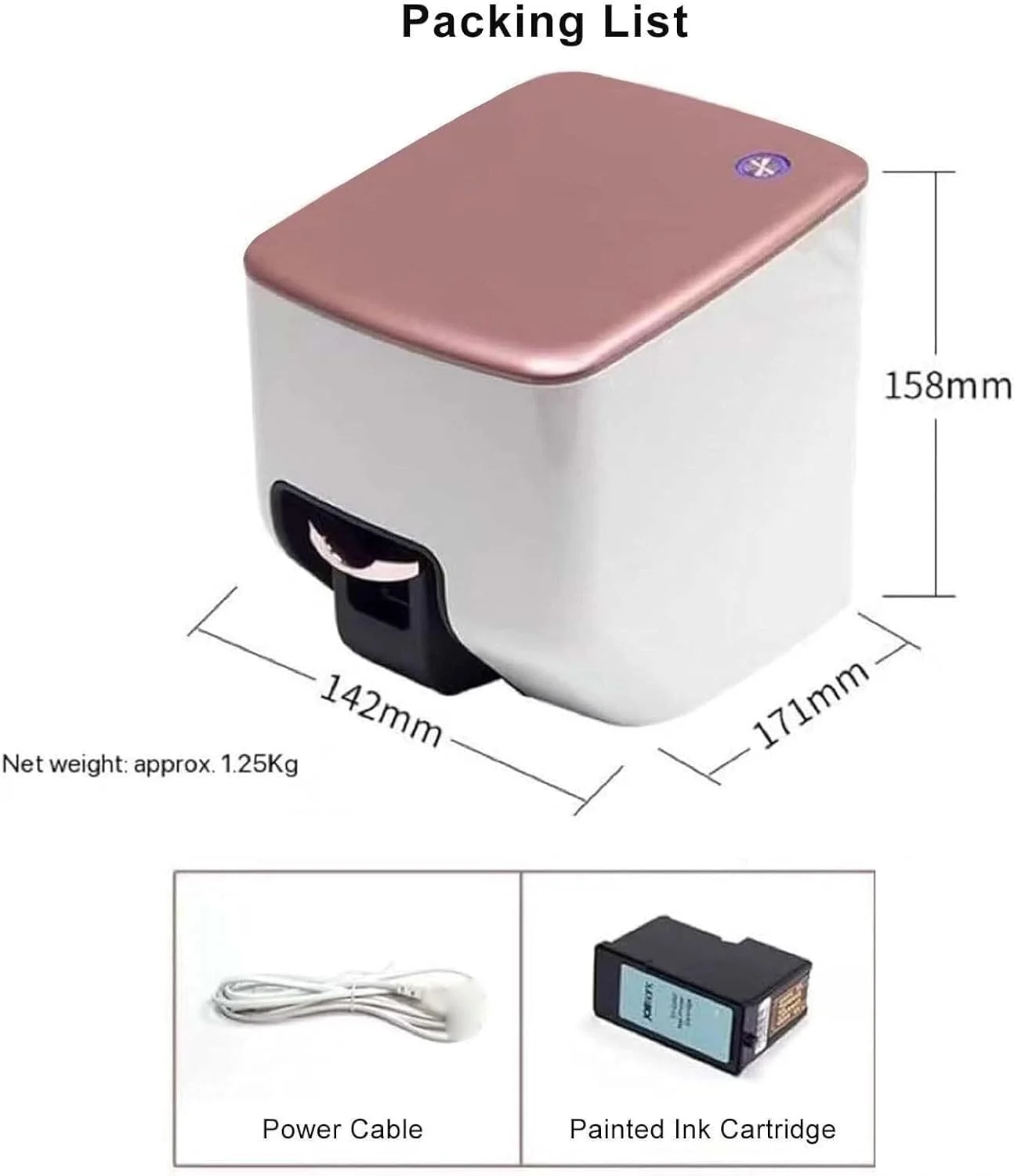 دستگاه هوشمند چاپ سه بعدی ناخن، چاپگر دیجیتال قابل حمل ناخن، کنترل اتصال WiFi، دستگاه چاپگر هنر ناخن، 10 ثانیه نقاشی با کیفیت بالا، برای خانه، سالن زیبایی دستگاه هوشمند چاپ سه بعدی ناخن، چاپگر دیجیتال قابل حمل ناخن، کنترل اتصال WiFi، دستگاه چاپگر هنر ناخن، 10 ثانیه نقاشی با کیفیت بالا، برای خانه، سالن زیبایی