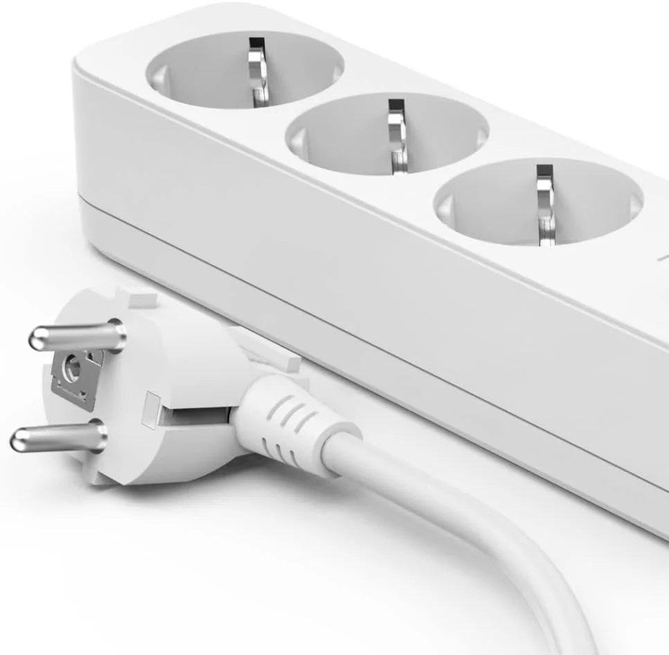 محافظ برق هاما با کلید، 3 راهی، 1.4 متری (محافظ برق، 3 راهی، پریز چندگانه، دوشاخه چندگانه، با محافظ لمسی، LED، 45 درجه) سفید محافظ برق هاما با کلید، 3 راهی، 1.4 متری (محافظ برق، 3 راهی، پریز چندگانه، دوشاخه چندگانه، با محافظ لمسی، LED، 45 درجه) سفید