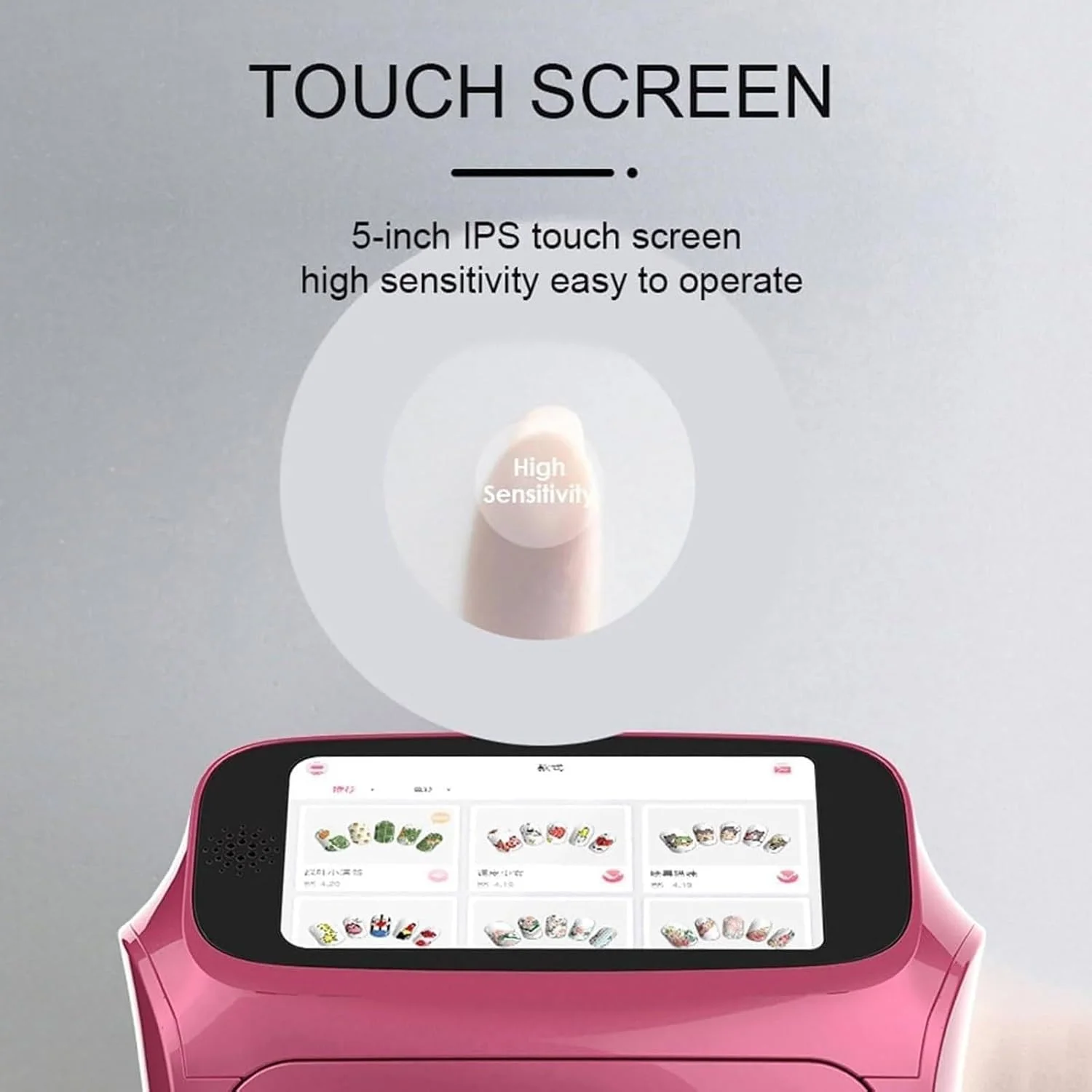 دستگاه چاپ ناخن سه بعدی لمسی موبایل، دستگاه چاپگر هوشمند هنر ناخن چند منظوره با پشتیبانی از WiFi/DIY/USB، برای استودیوهای عروسی، فروشگاه های مد، سالن های زیبایی دستگاه چاپ ناخن سه بعدی لمسی موبایل، دستگاه چاپگر هوشمند هنر ناخن چند منظوره با پشتیبانی از WiFi/DIY/USB، برای استودیوهای عروسی، فروشگاه های مد، سالن های زیبایی