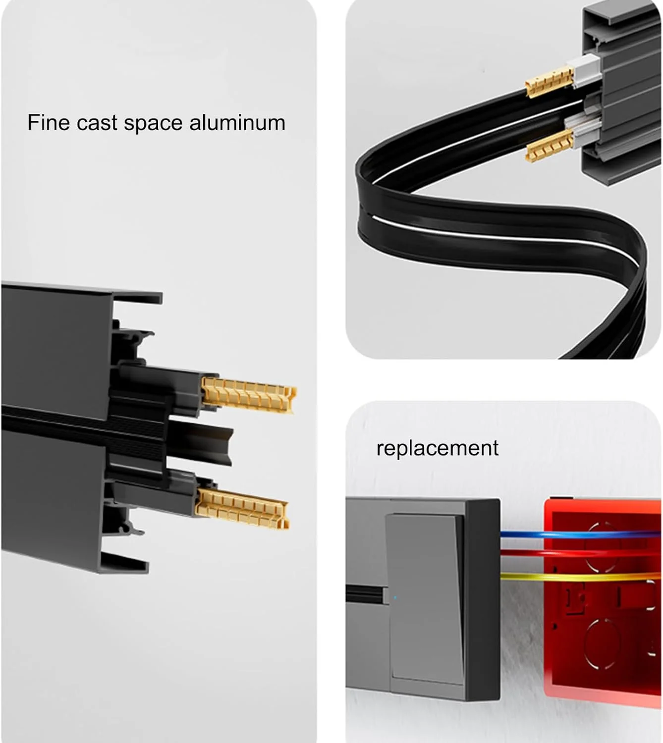 محافظ برق بلند | پریز قابل تنظیم با قابلیت صرفه جویی در انرژی، آداپتورهای خروجی متحرک و جداشدنی برای هتل، خوابگاه، اتاق نشیمن، خانه، اتاق مطالعه، آپارتمان، آشپزخانه، مدرسه، محل کار