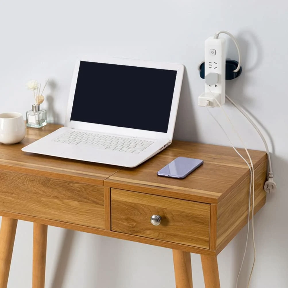 2 عدد نگهدارنده چندراهی برق دیواری، خودچسب، پلاستیکی، بدون نیاز به سوراخکاری، مدیریت کابل 2 عدد نگهدارنده چندراهی برق دیواری، خودچسب، پلاستیکی، بدون نیاز به سوراخکاری، مدیریت کابل