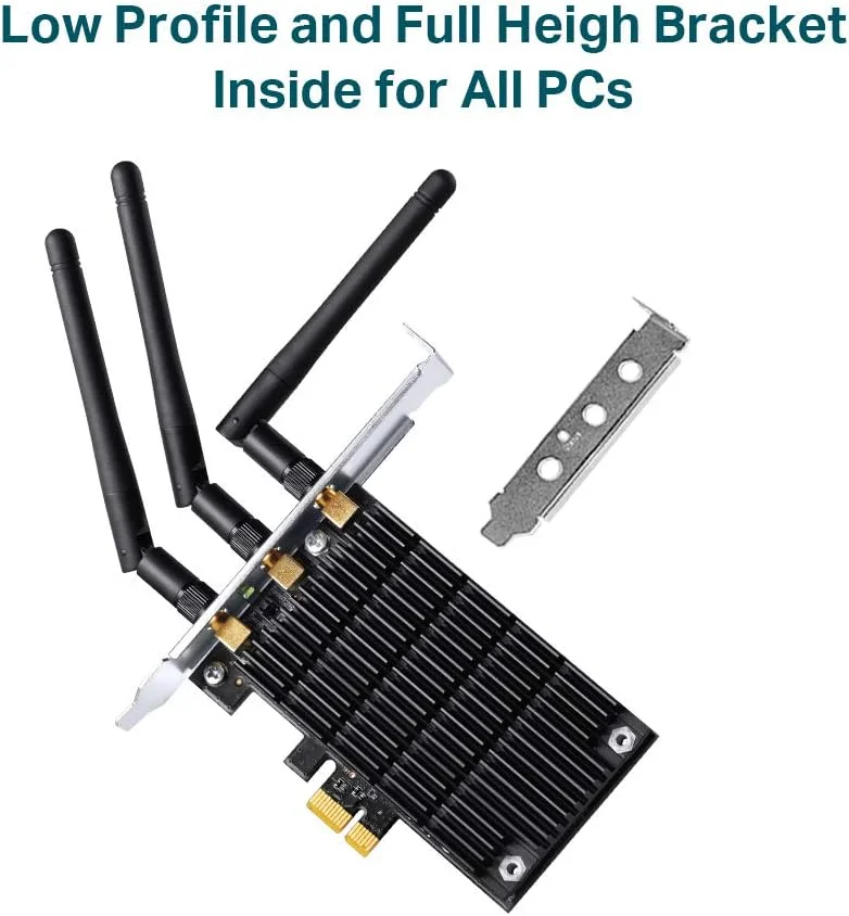 آداپتور PCI Express بی سیم دو بانده TP-Link Archer T9E AC1900 آداپتور PCI Express بی سیم دو بانده TP-Link Archer T9E AC1900